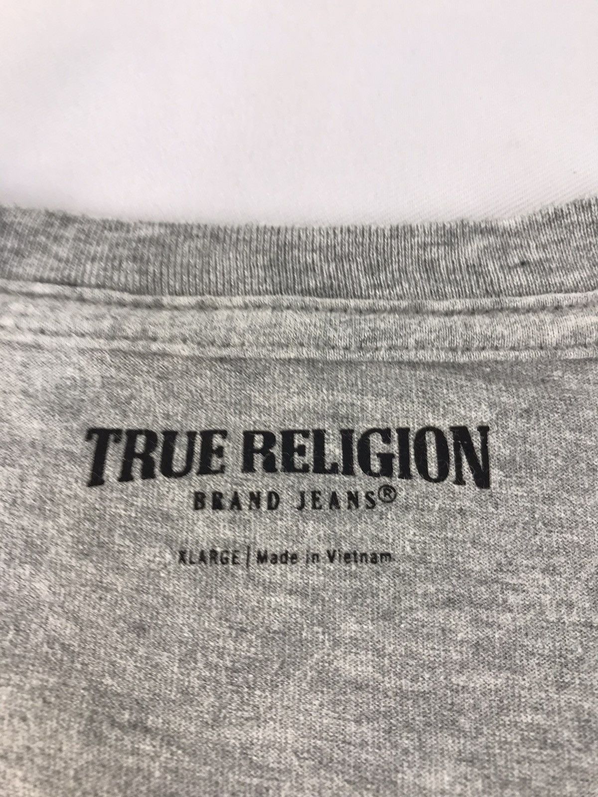 True Religion Vintage True Religion Brand Big Logo Tee Size US M / EU 48-50 / 2 - 5 Thumbnail