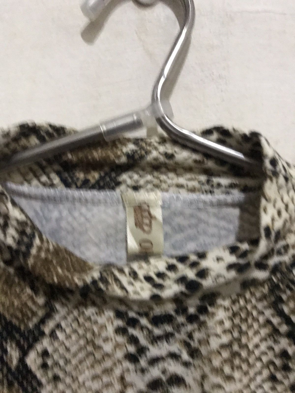 Beauty Beast × Hysteric Glamour × Seditionaries 2000s japanesebrand Snake Skin Crop top L/S Size M / US 6-8 / IT 42-44 - 9 Thumbnail