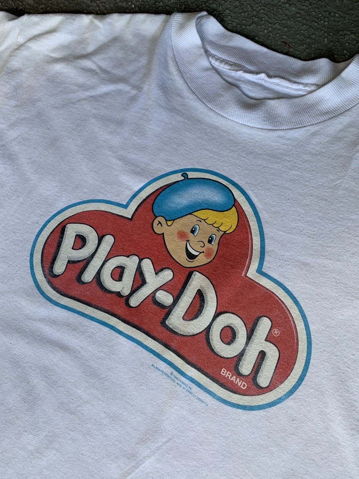 Cartoon Network × Vintage Vintage 90s Playdoh Promo Stanley Desantis White Shirt Size US M / EU 48-50 / 2 - 3 Thumbnail