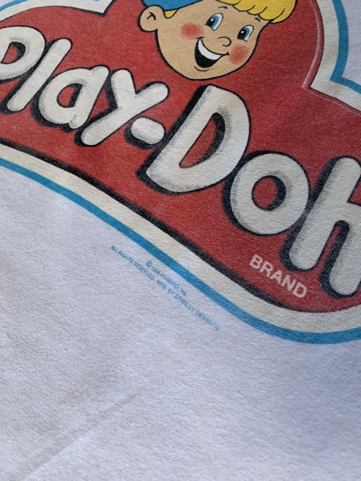 Cartoon Network × Vintage Vintage 90s Playdoh Promo Stanley Desantis White Shirt Size US M / EU 48-50 / 2 - 2 Thumbnail