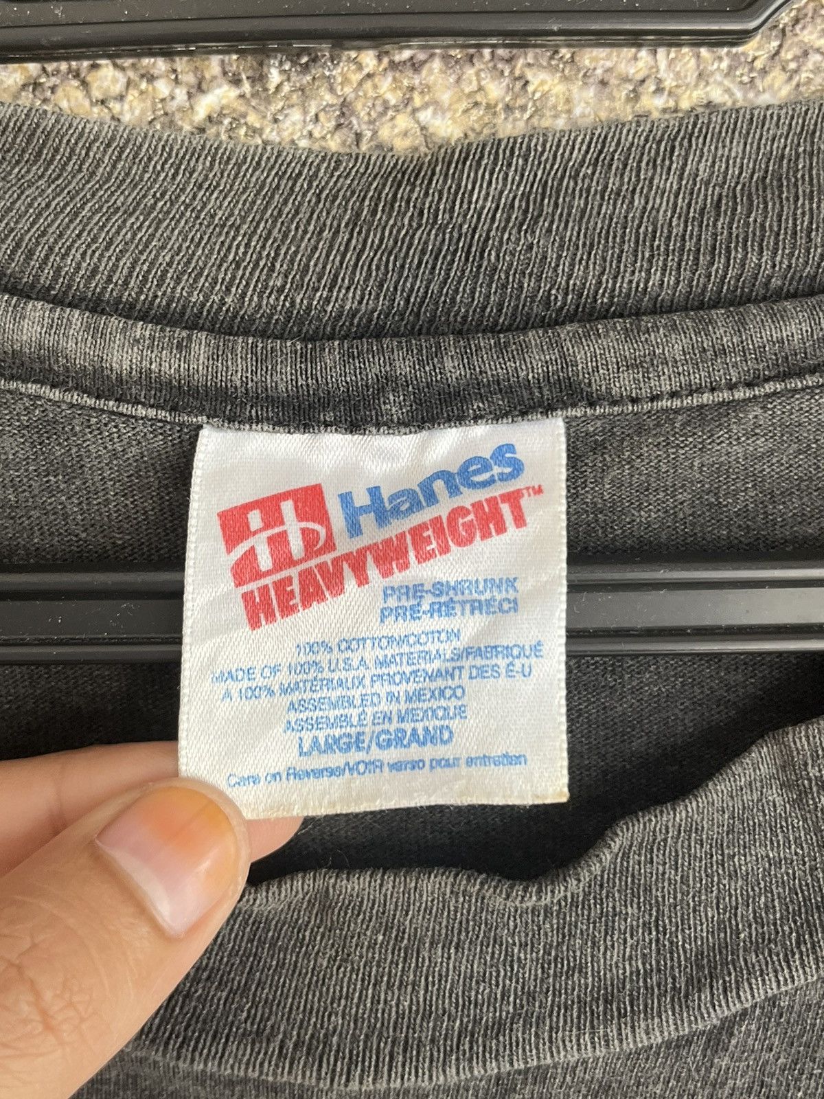 Vintage Hanes ft56 Size US L / EU 52-54 / 3 - 3 Thumbnail