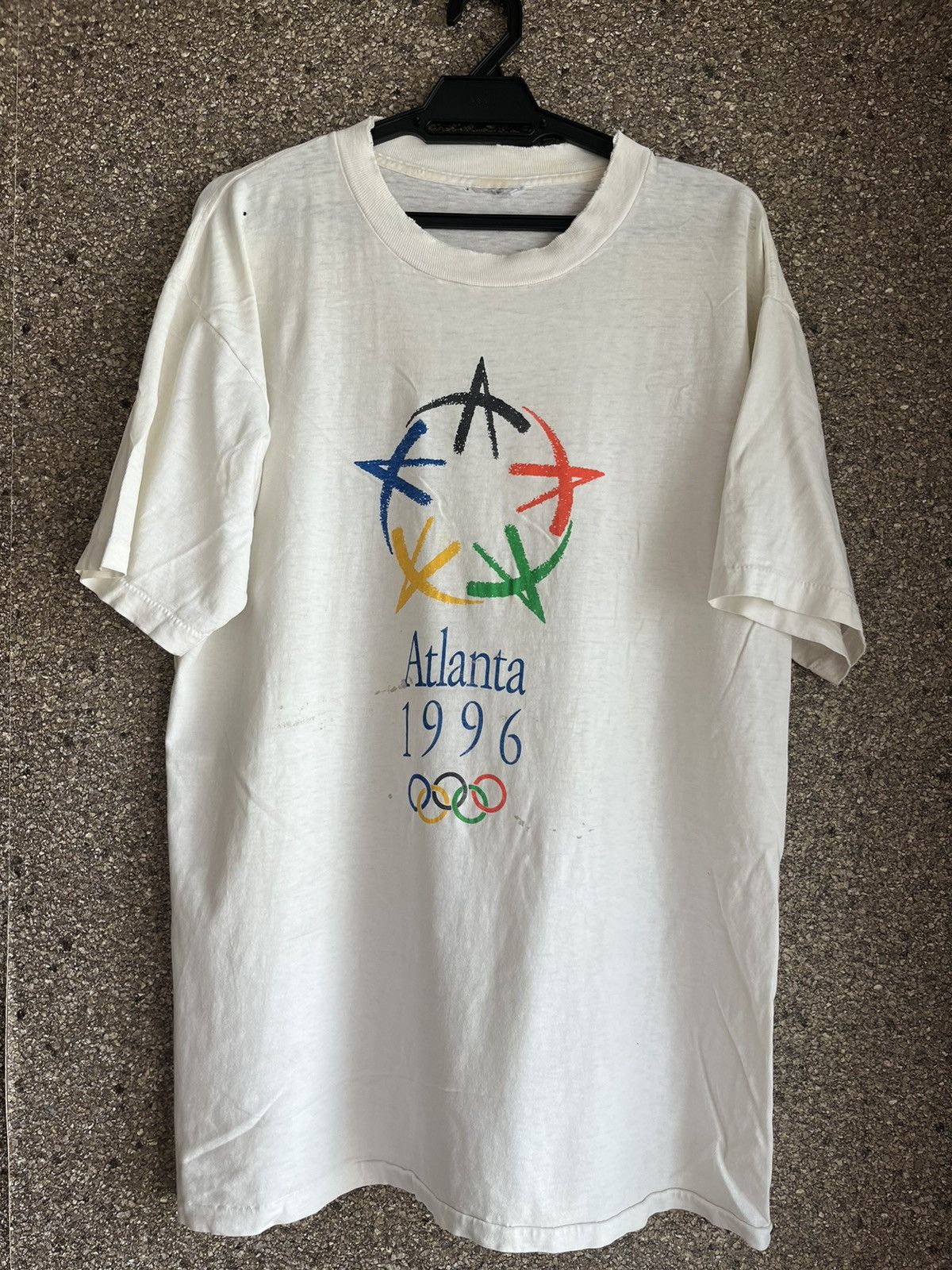 Vintage Atlanta 1996 ft56 Size US XL / EU 56 / 4 - 1 Thumbnail