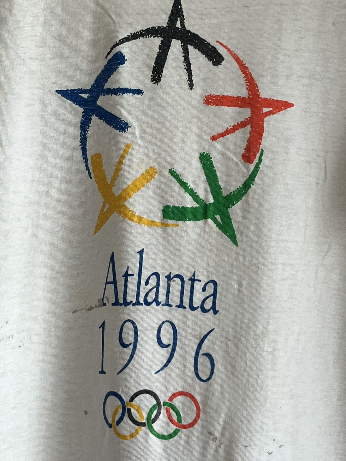 Vintage Atlanta 1996 ft56 Size US XL / EU 56 / 4 - 2 Thumbnail
