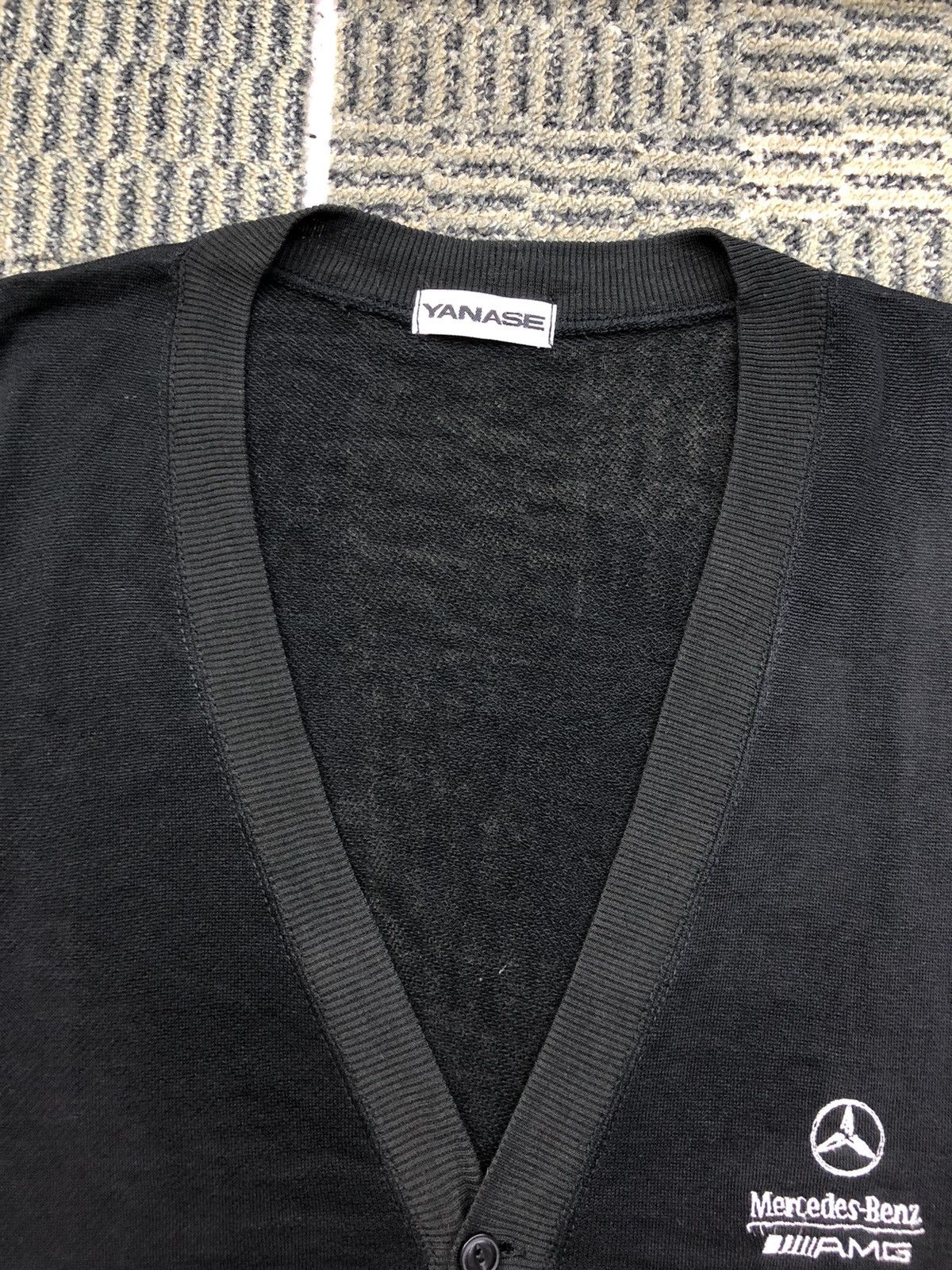 Mercedes-Benz Vintage Mercedes-Benz AMG Sleeveless Cardigan Size US XL / EU 56 / 4 - 3 Thumbnail
