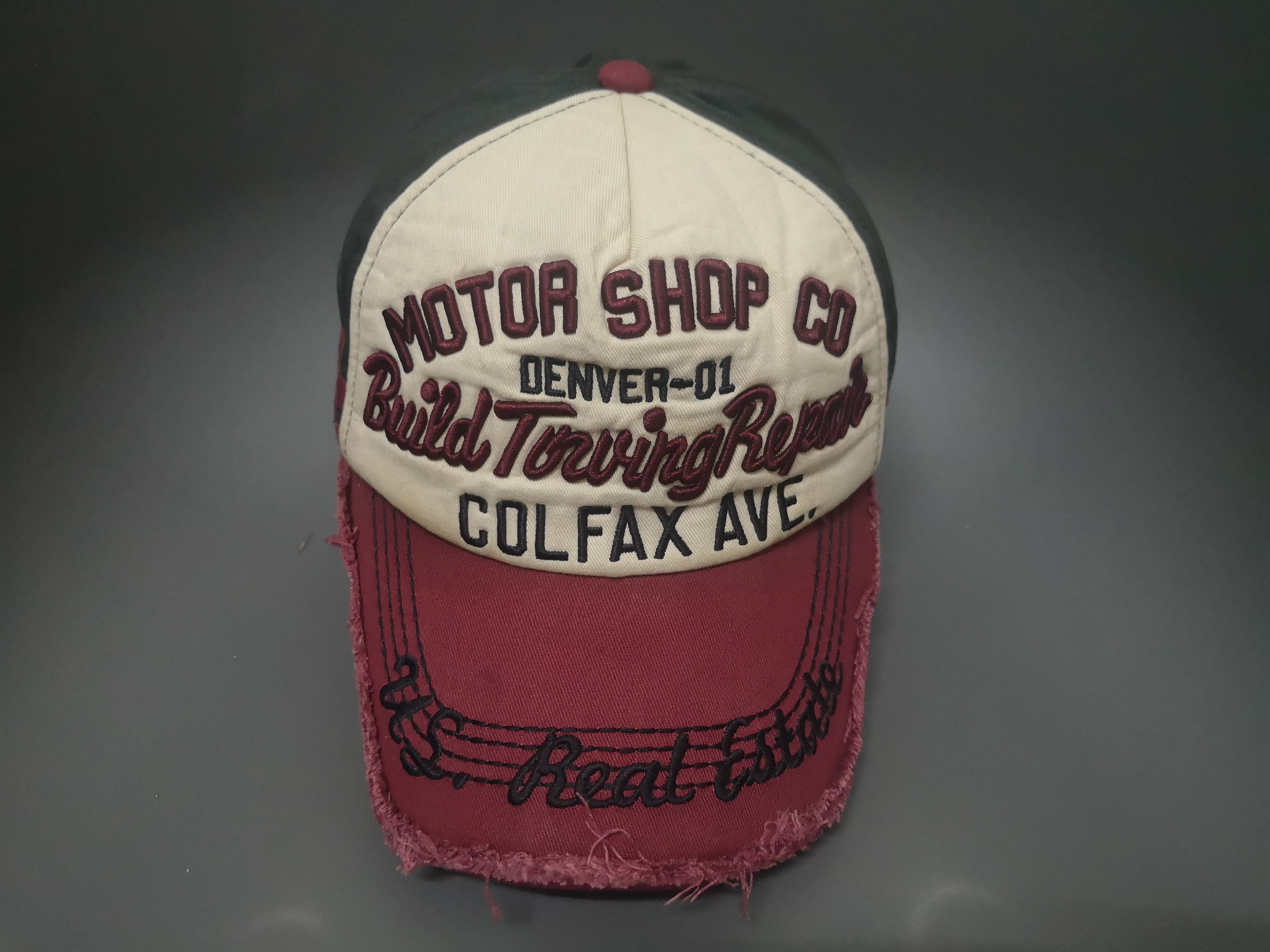 Other DISTRESSED & FADED CURVE BRIM MOTOR SHOP CO Size ONE SIZE - 2 Thumbnail