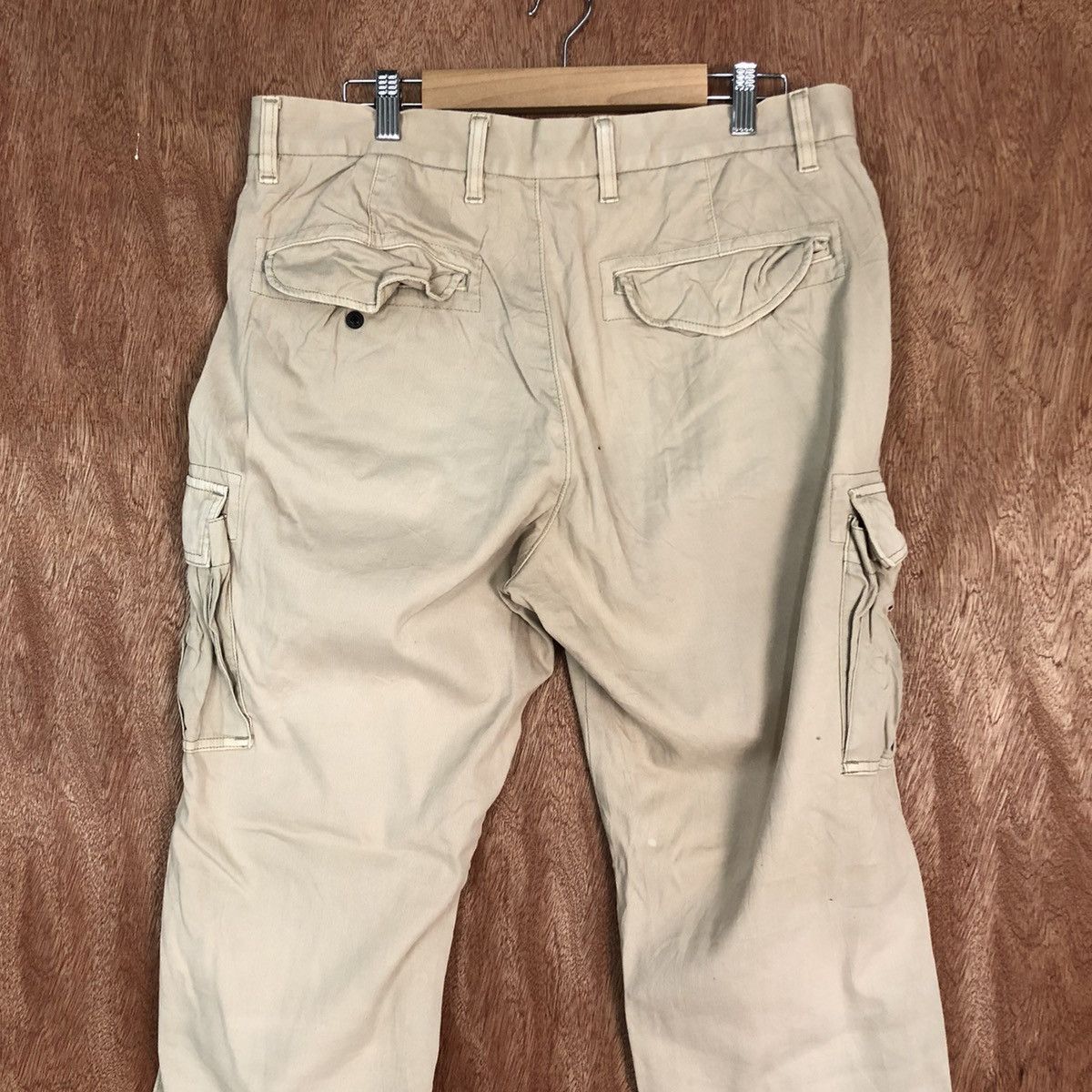 Japanese Brand DL Uniqlo Brown Multipocket Cargo Pants #c711 Size US 34 / EU 50 - 8 Thumbnail