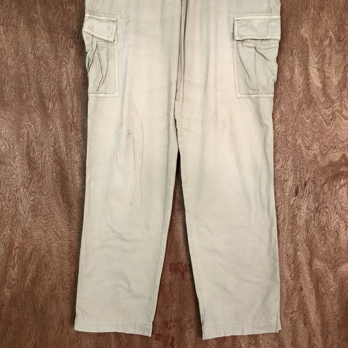 Japanese Brand DL Uniqlo Brown Multipocket Cargo Pants #c711 Size US 34 / EU 50 - 3 Thumbnail