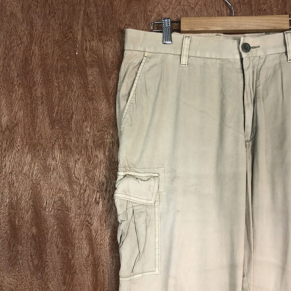 Japanese Brand DL Uniqlo Brown Multipocket Cargo Pants #c711 Size US 34 / EU 50 - 5 Thumbnail