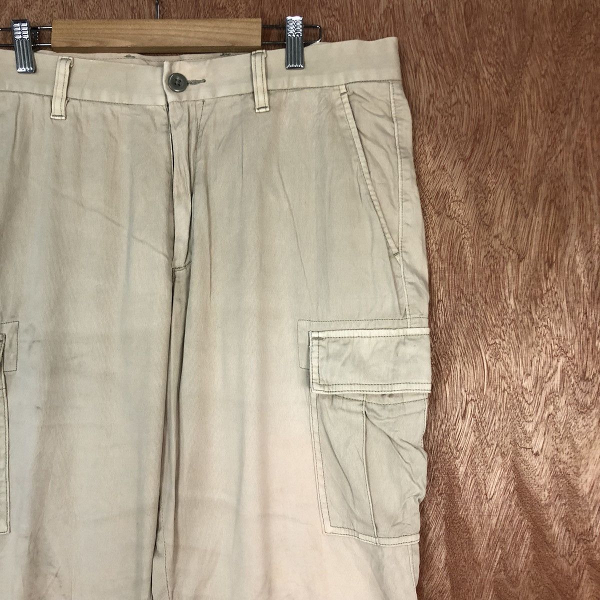 Japanese Brand DL Uniqlo Brown Multipocket Cargo Pants #c711 Size US 34 / EU 50 - 4 Thumbnail
