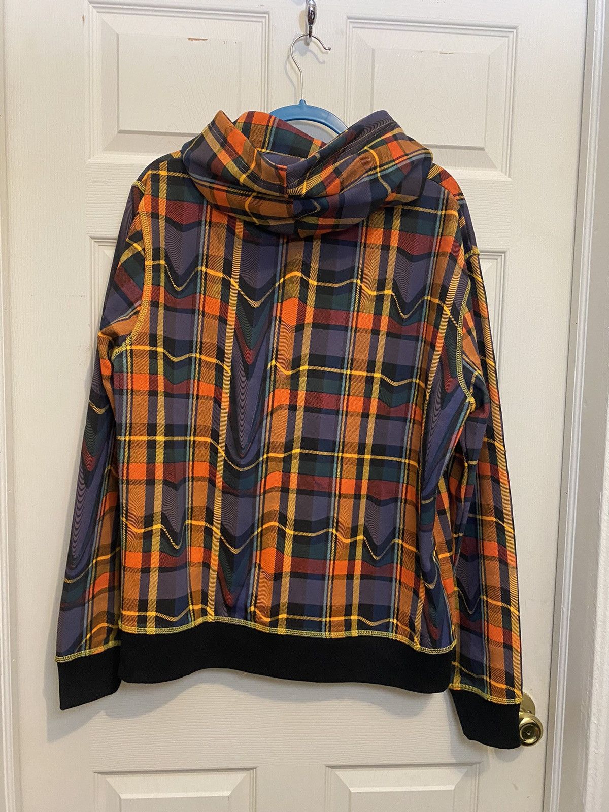 Billionaire Boys Club BBC Icecream Running Dog Melted Plaid Hoodie Size US L / EU 52-54 / 3 - 3 Thumbnail