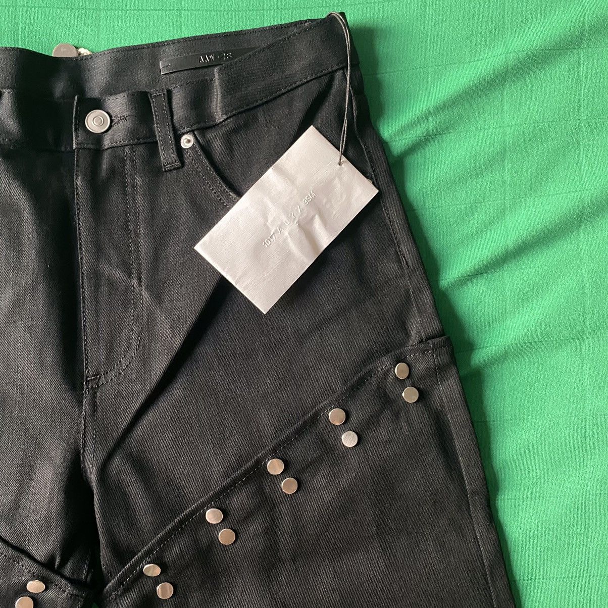 1017 ALYX 9SM × Alyx × MMW 1017 ALYX 9SM Convertible Harlequin Jeans SS19 Size 28" / US 6 / IT 42 - 6 Thumbnail