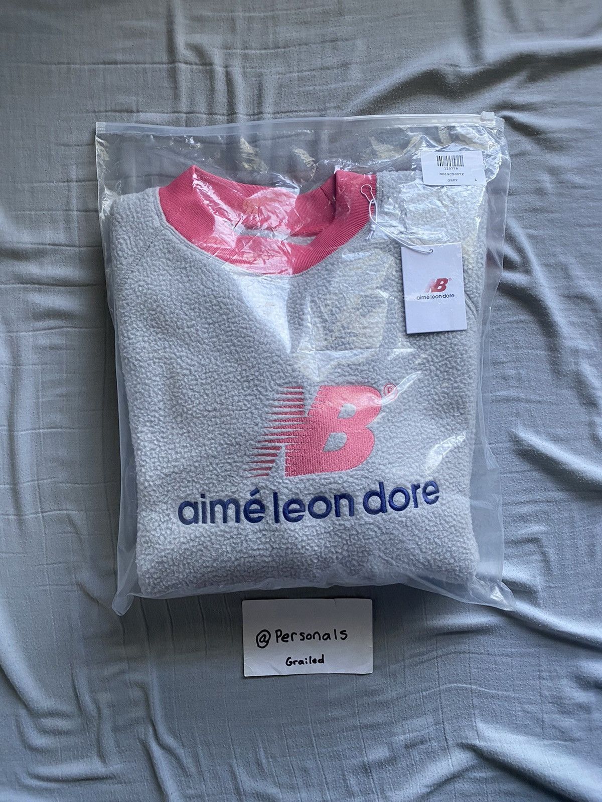 Aime Leon Dore × New Balance RARE ALD x New Balance Deep Pile Fleece Crewneck Large Size US L / EU 52-54 / 3 - 15 Thumbnail