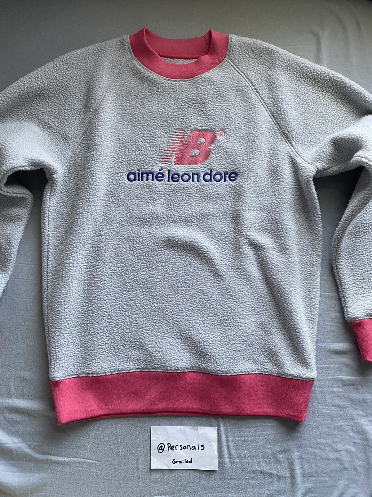 Aime Leon Dore × New Balance RARE ALD x New Balance Deep Pile Fleece Crewneck Large Size US L / EU 52-54 / 3 - 2 Thumbnail