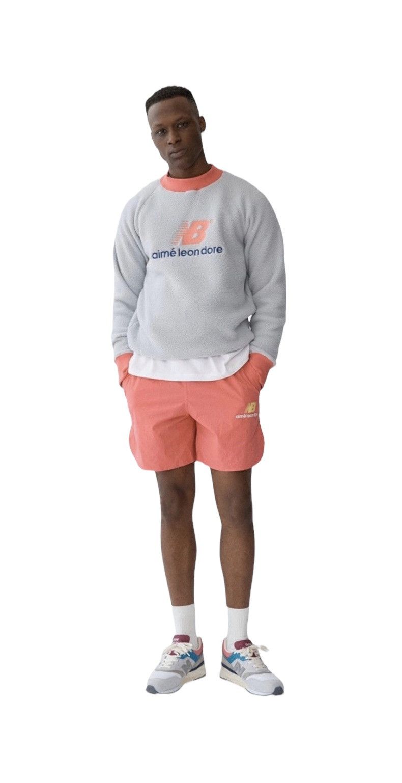 Aime Leon Dore × New Balance RARE ALD x New Balance Deep Pile Fleece Crewneck Large Size US L / EU 52-54 / 3 - 19 Thumbnail