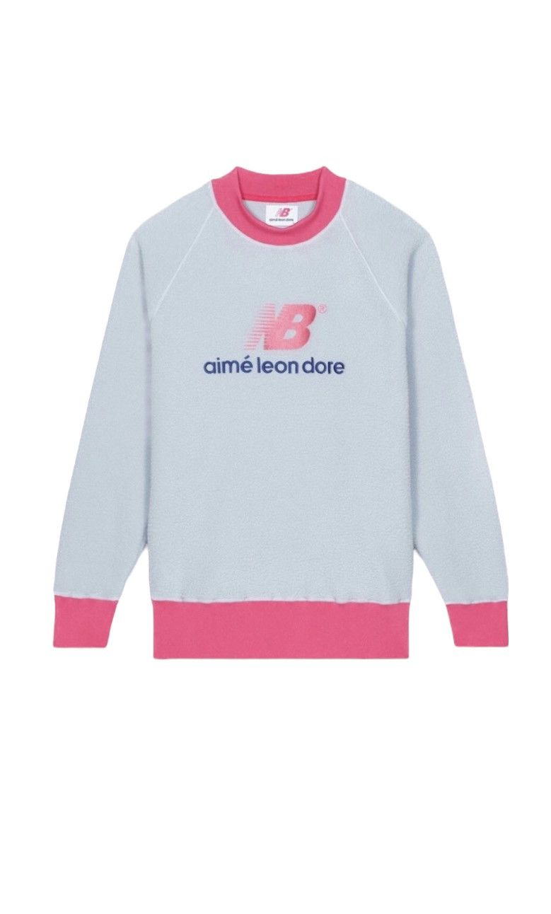Aime Leon Dore × New Balance RARE ALD x New Balance Deep Pile Fleece Crewneck Large Size US L / EU 52-54 / 3 - 18 Thumbnail