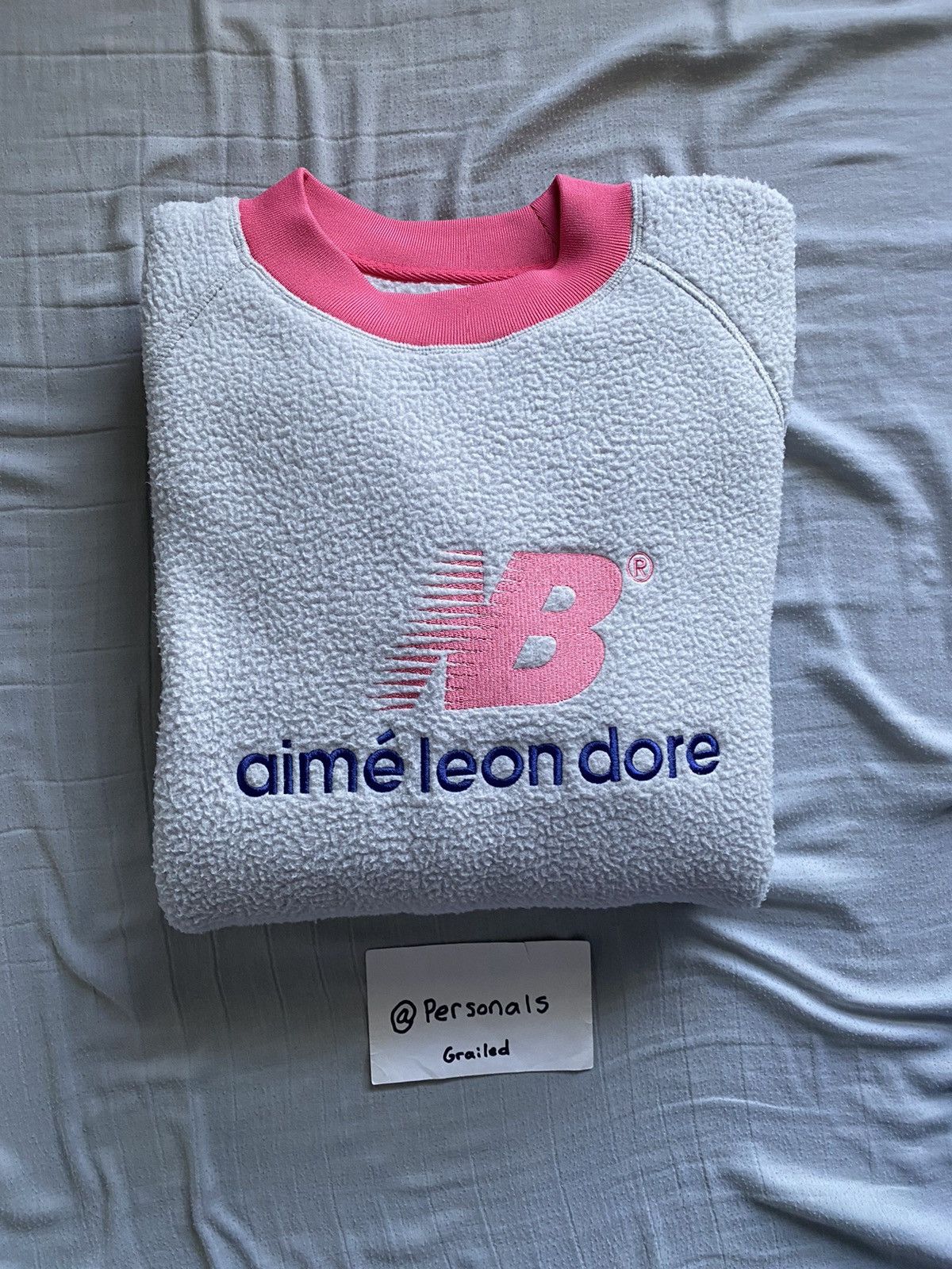Aime Leon Dore × New Balance RARE ALD x New Balance Deep Pile Fleece Crewneck Large Size US L / EU 52-54 / 3 - 12 Thumbnail