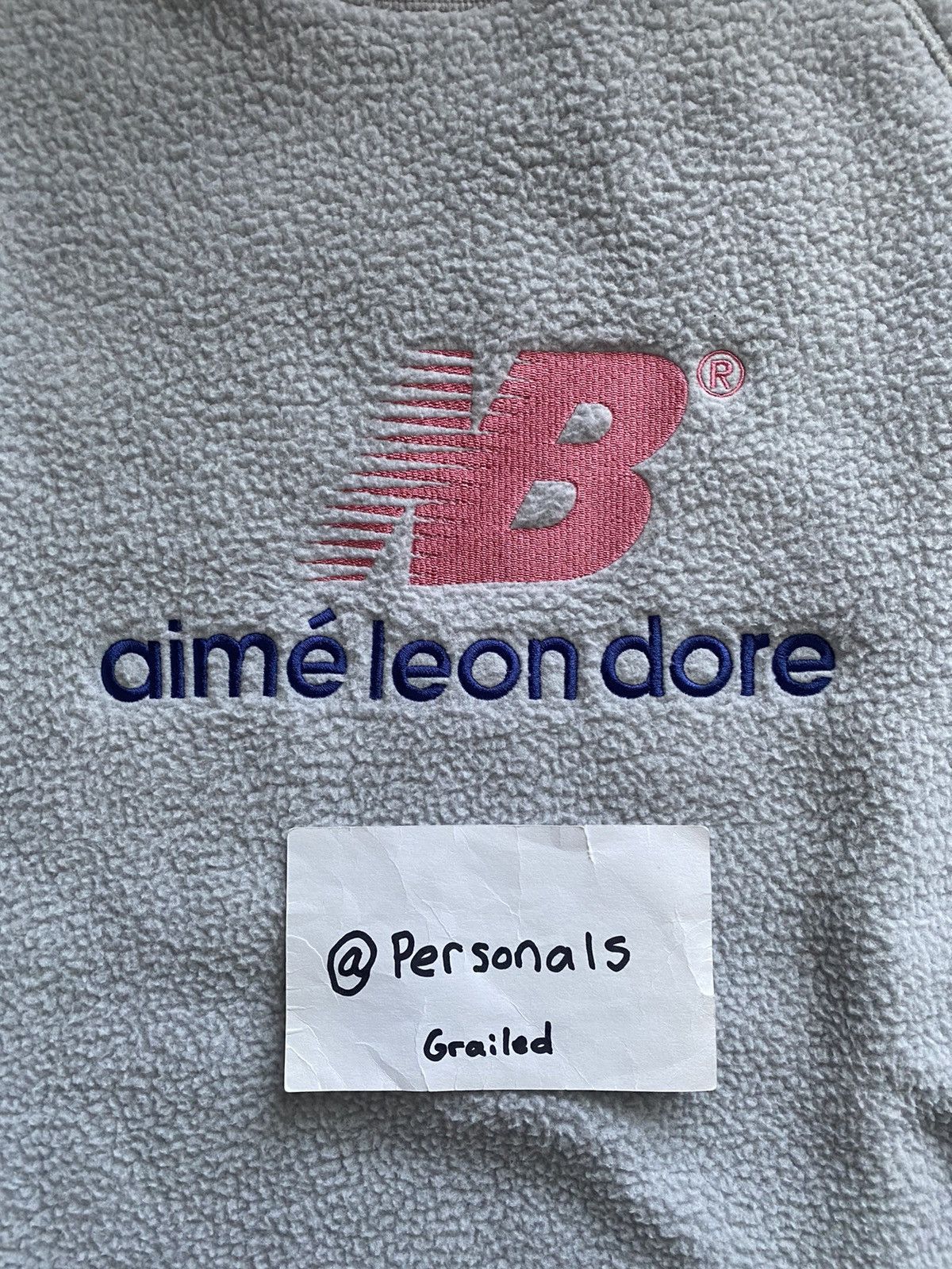 Aime Leon Dore × New Balance RARE ALD x New Balance Deep Pile Fleece Crewneck Large Size US L / EU 52-54 / 3 - 3 Thumbnail