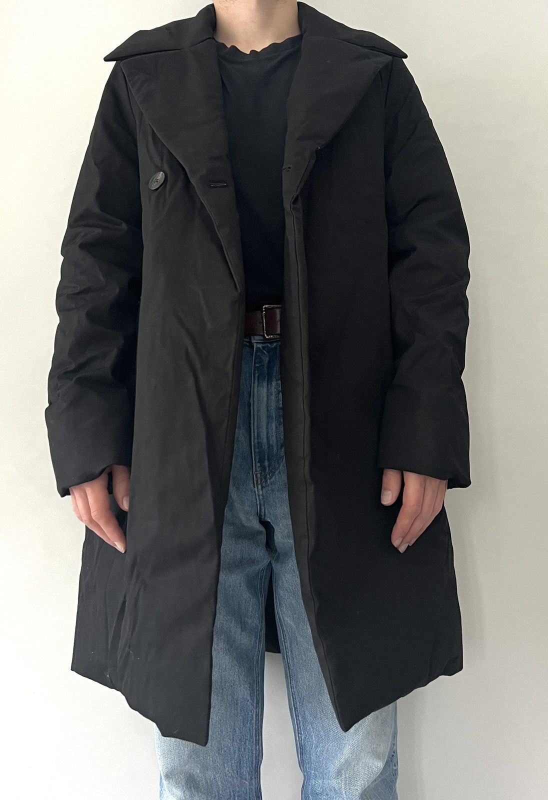Rick Owens PADDED LARRY COAT 50