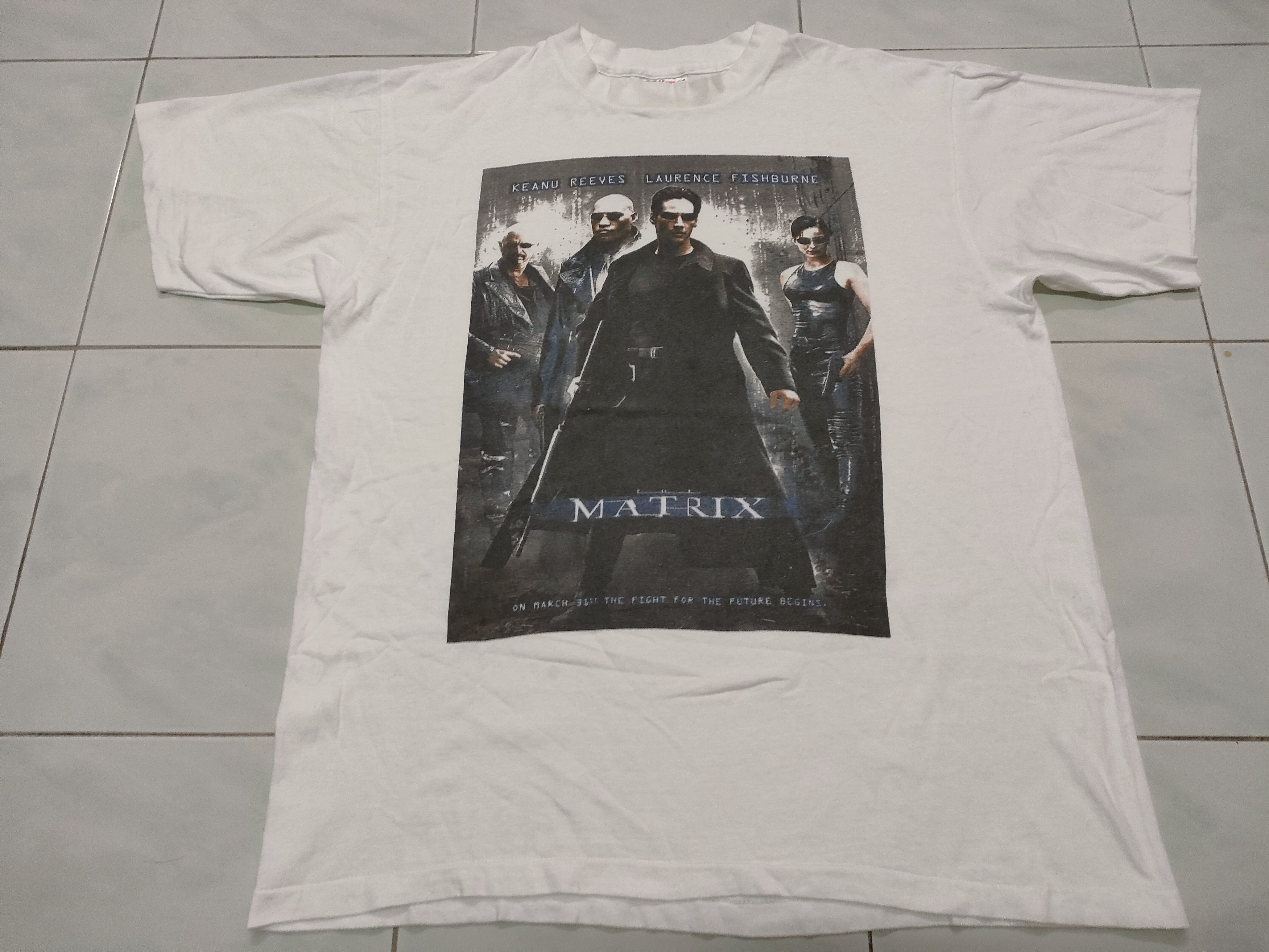 Other Vintage Rare Design Movie 90s The Matrix Computer Tee Size US XL / EU 56 / 4 - 1 Thumbnail