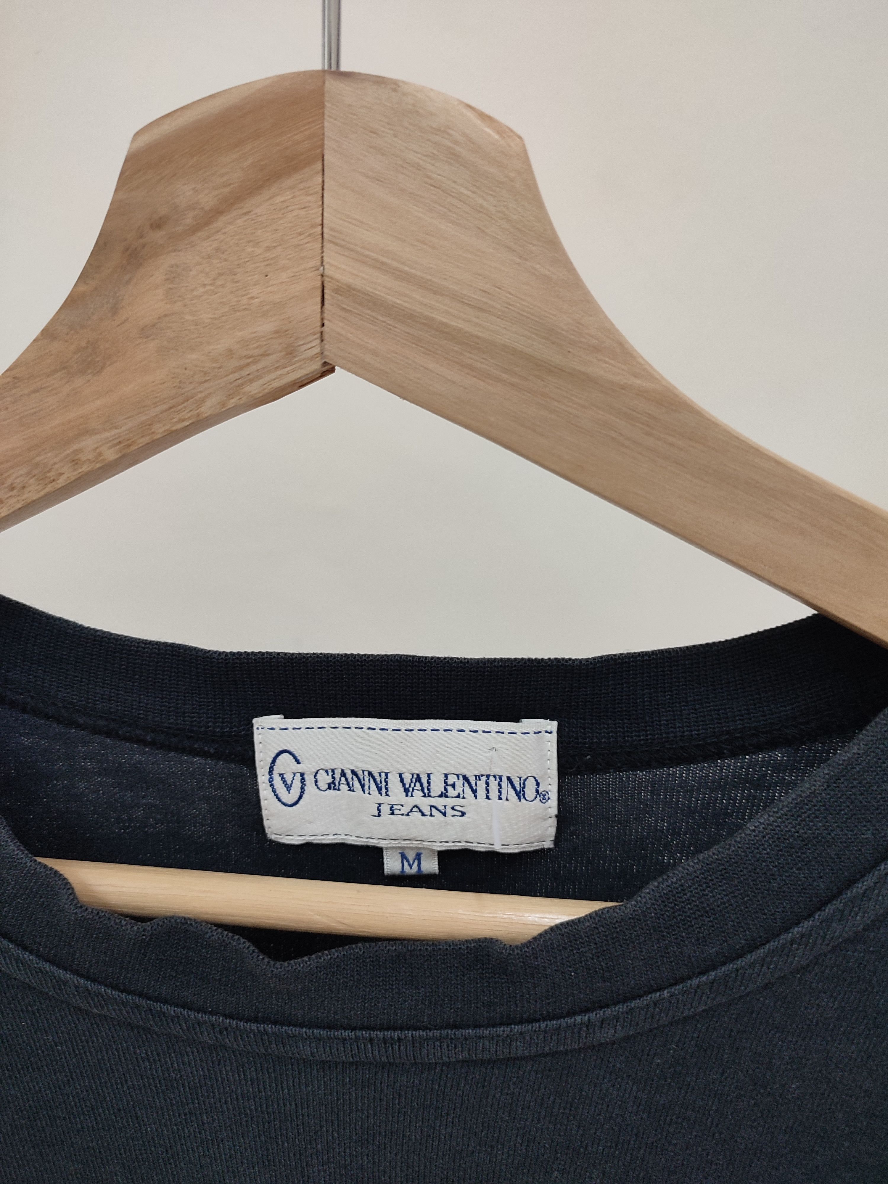 Gianni Valentino × Vintage Gianni Valentino Jeans Big Logo Vintage Tee Size US M / EU 48-50 / 2 - 3 Thumbnail