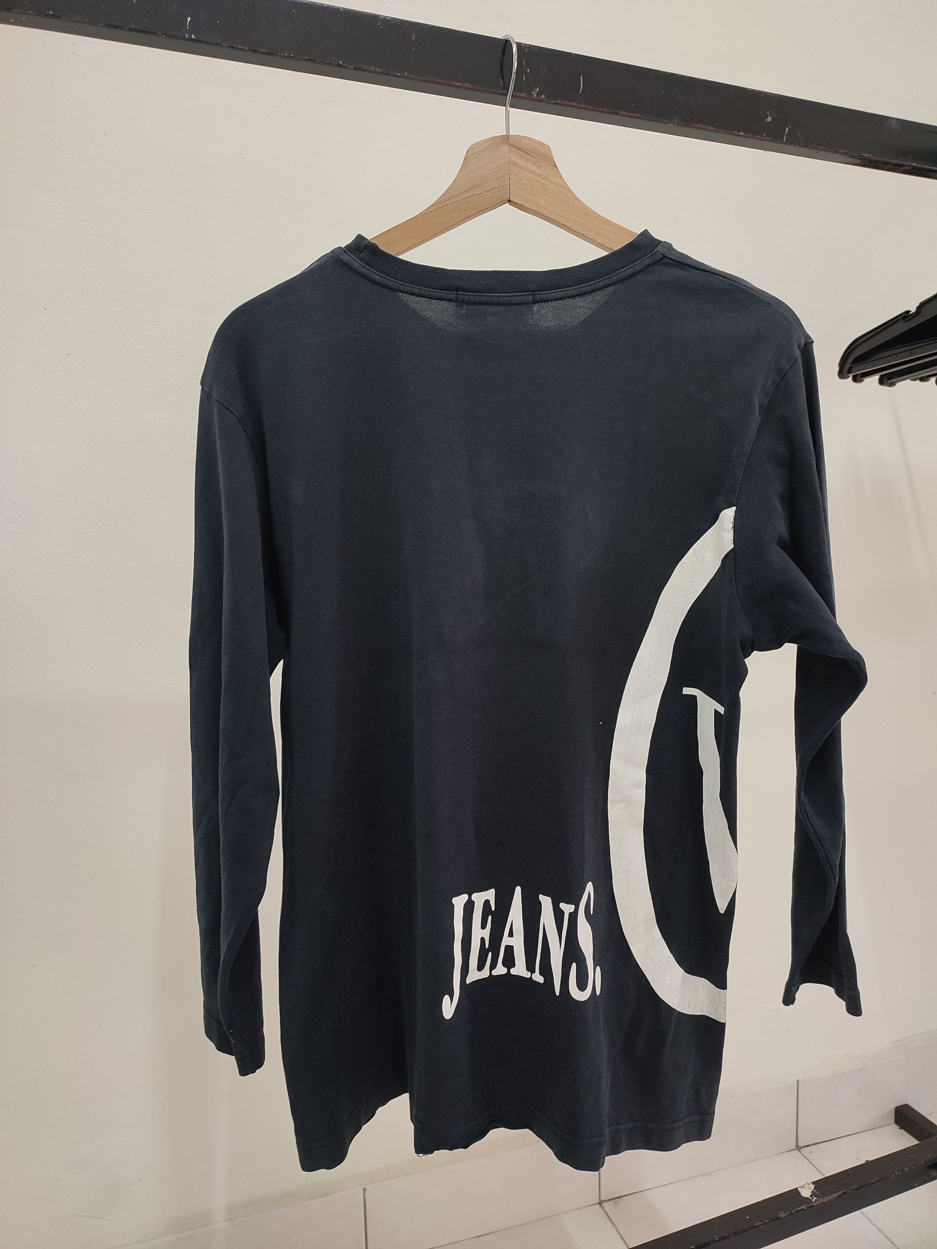 Gianni Valentino × Vintage Gianni Valentino Jeans Big Logo Vintage Tee Size US M / EU 48-50 / 2 - 2 Thumbnail