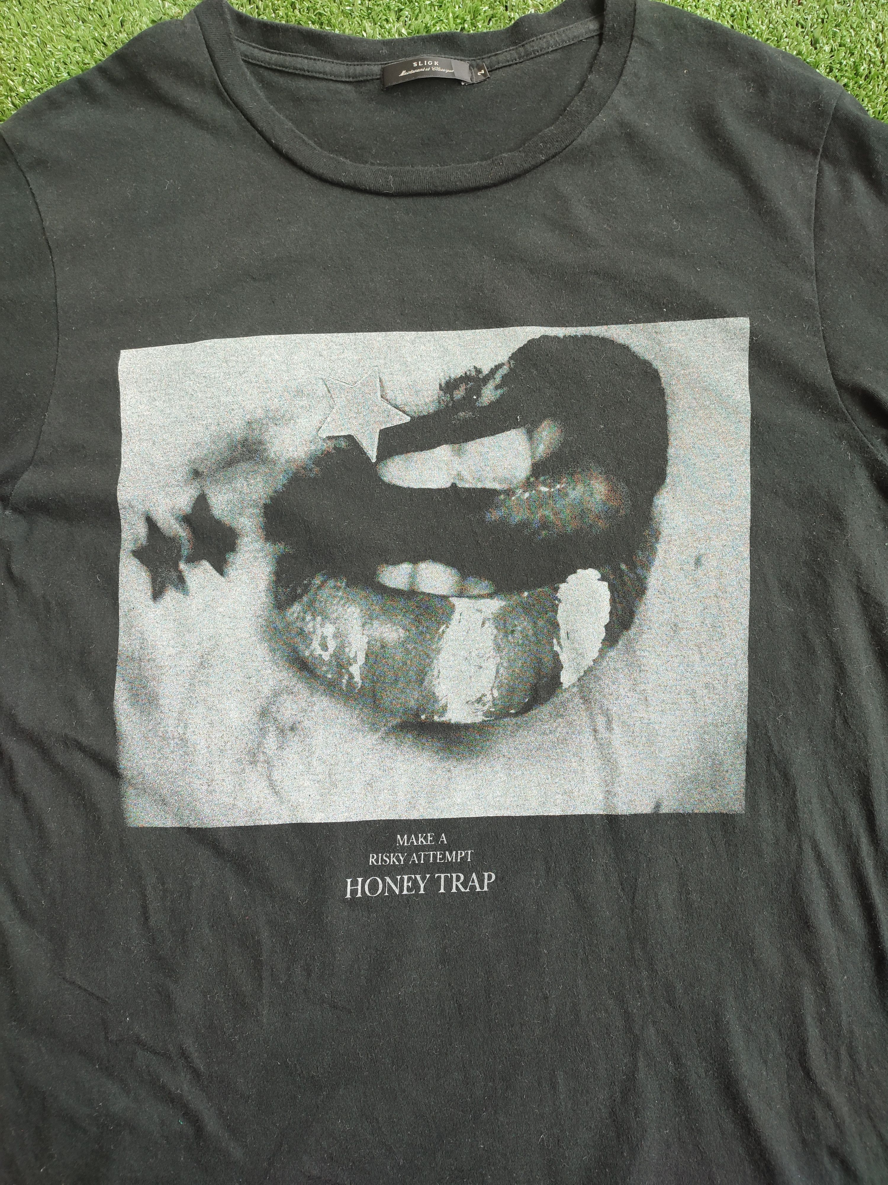 Slick Vintage Slick Make A Risky Attempt Honey Trap Tees Size US M / EU 48-50 / 2 - 8 Thumbnail