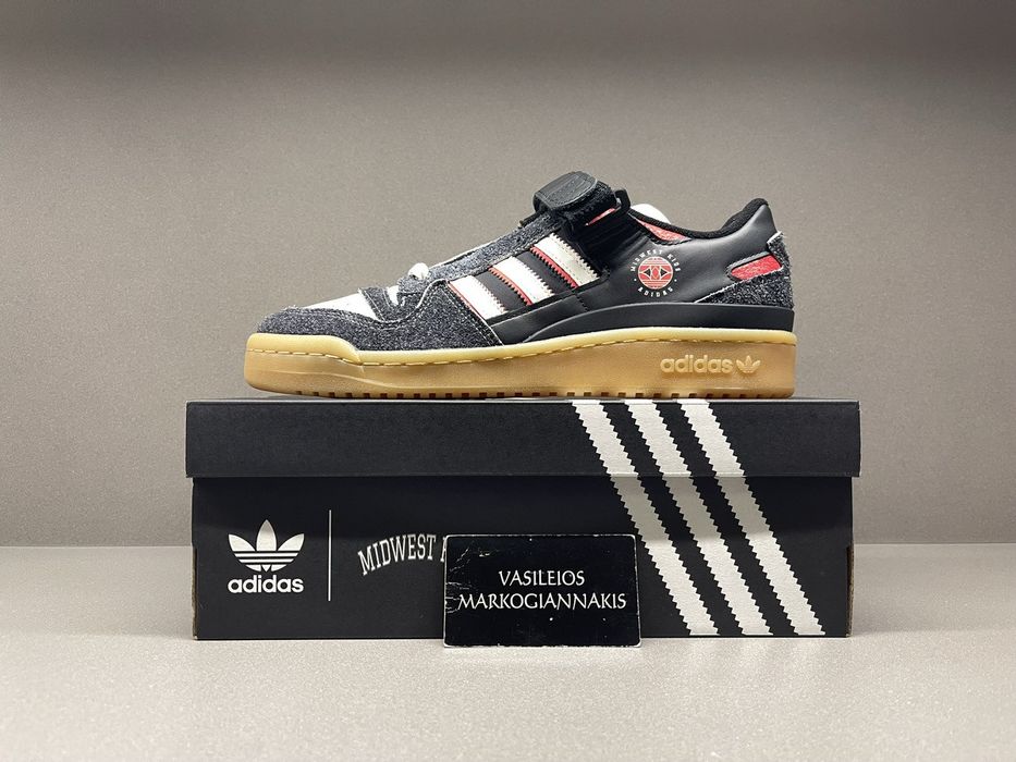 Adidas Adidas Forum Low Midwest Kids Black Gum | Grailed