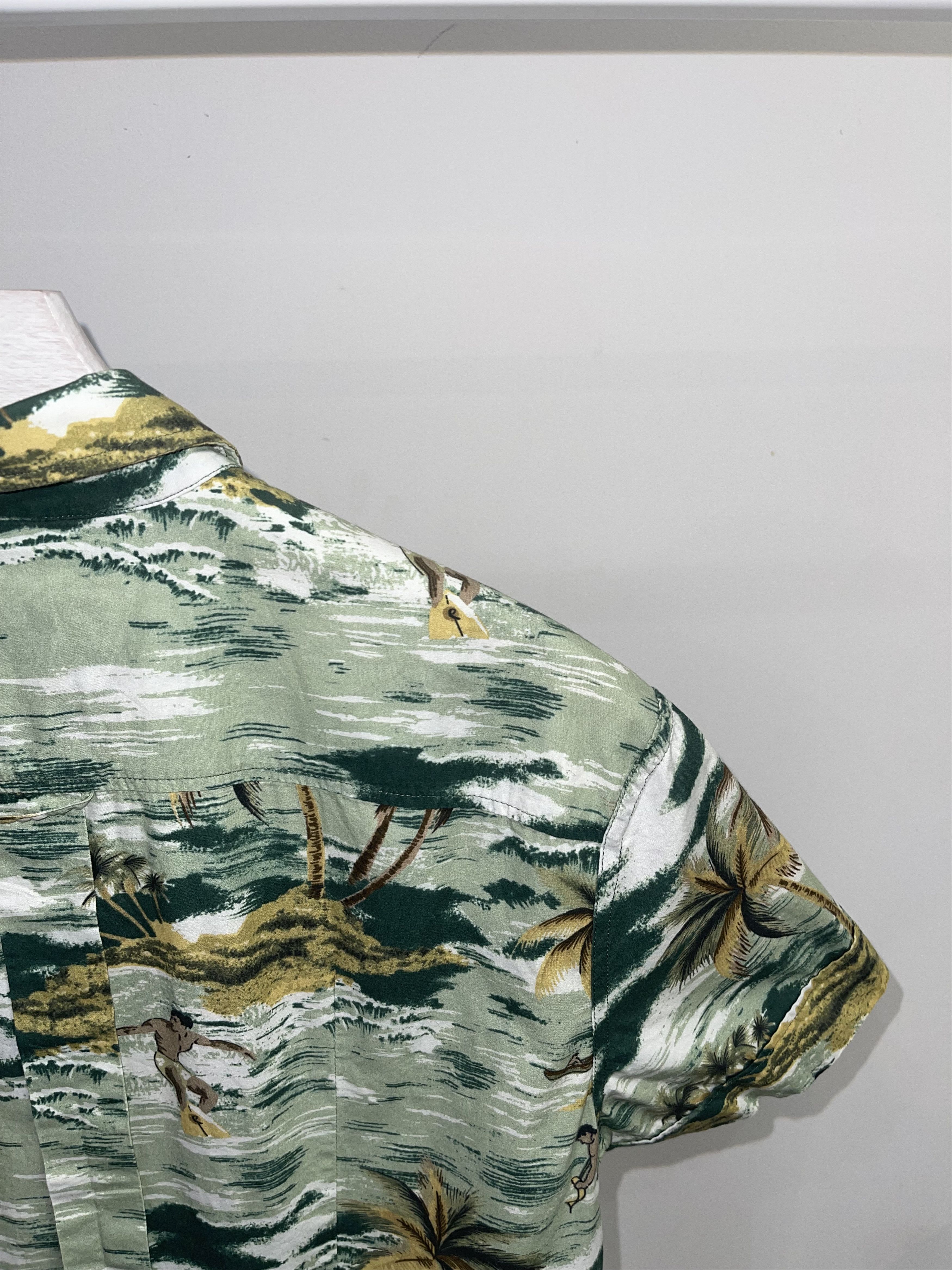Dolce & Gabbana Dolce & Gabbana Hawaiian Shortsleeve Button Up Shirt Size US S / EU 44-46 / 1 - 6 Thumbnail