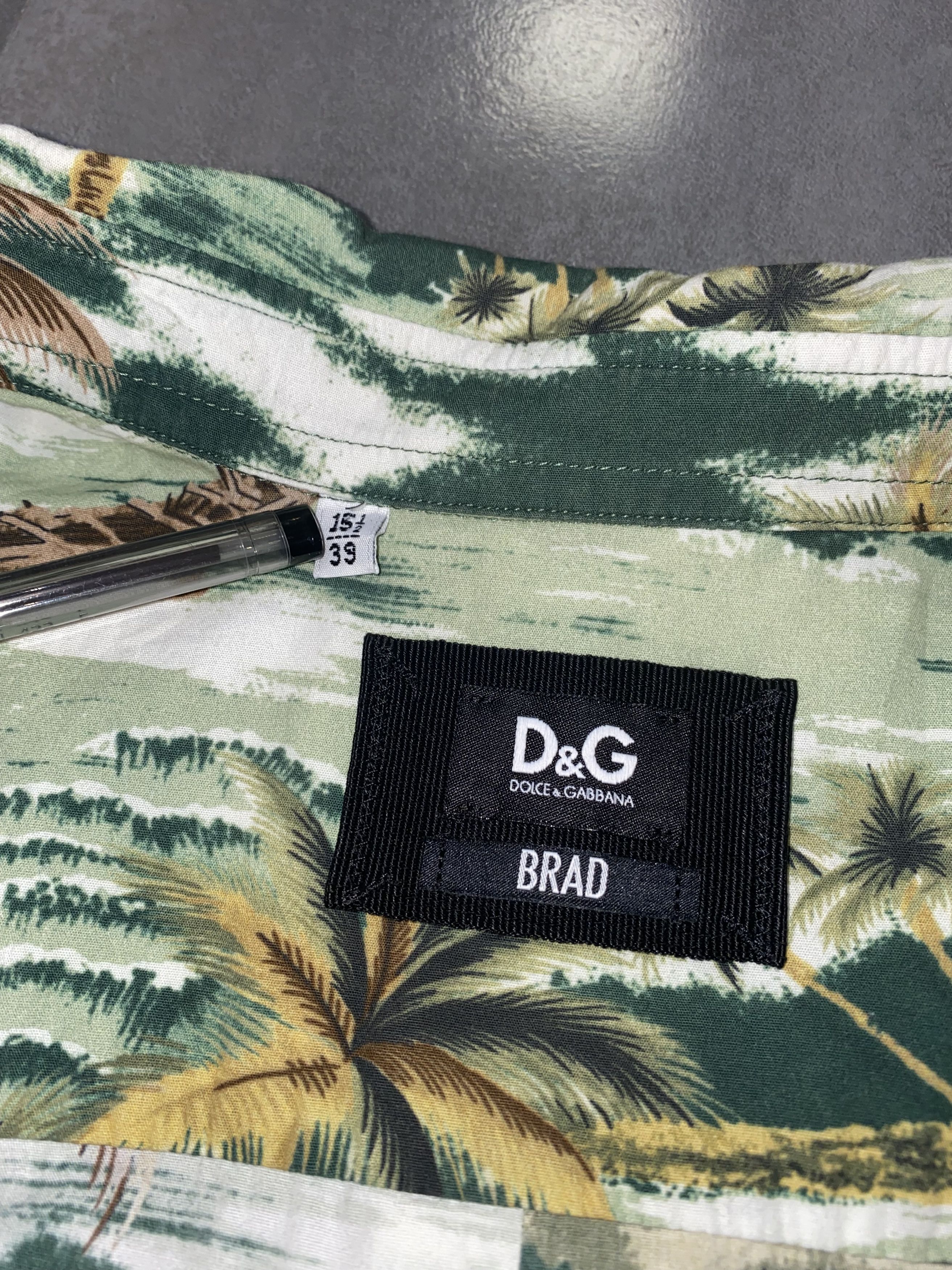 Dolce & Gabbana Dolce & Gabbana Hawaiian Shortsleeve Button Up Shirt Size US S / EU 44-46 / 1 - 13 Thumbnail