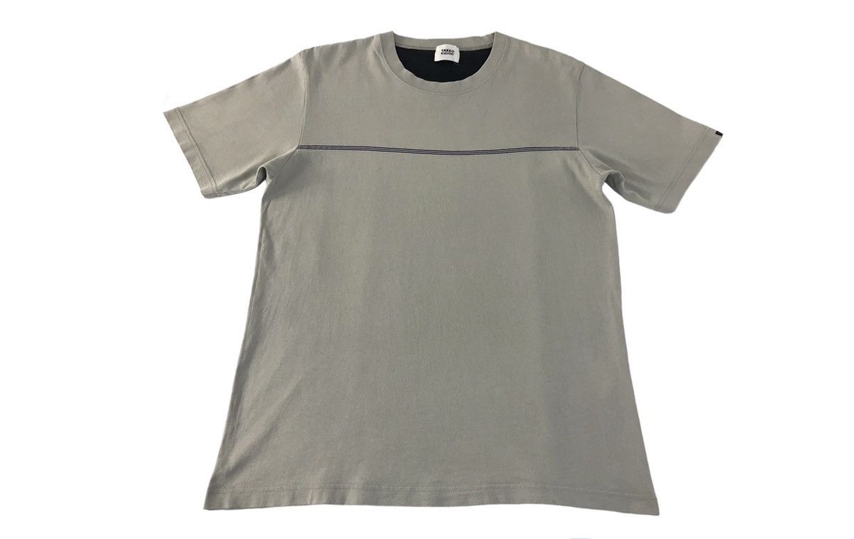 Japanese Brand × Takeo Kikuchi Vtg Takeo Kikuchi Japanese Brand Design Striped Tee Size US M / EU 48-50 / 2 - 1 Thumbnail
