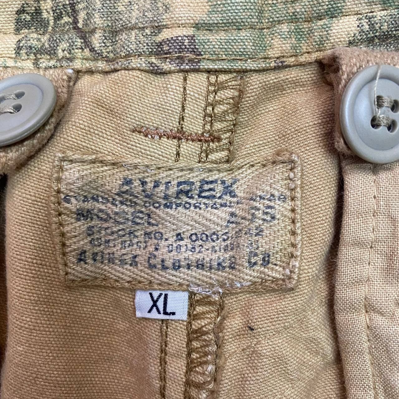 Avirex X294 RARE AVIREX CAMO CARGO UTILITY PANTS Size US 34 / EU 50 - 5 Thumbnail