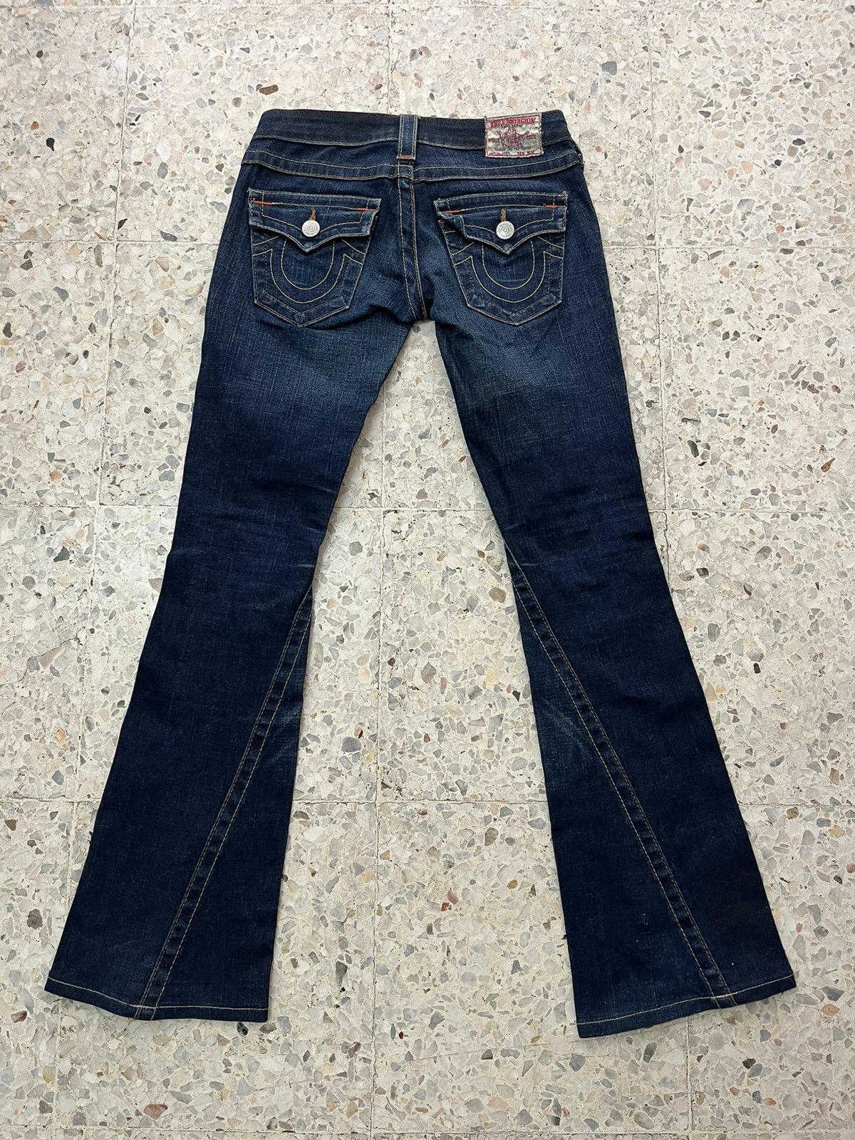 True Religion vintage boot cut true religion distressed denim Size 28" / US 6 / IT 42 - 2 Thumbnail