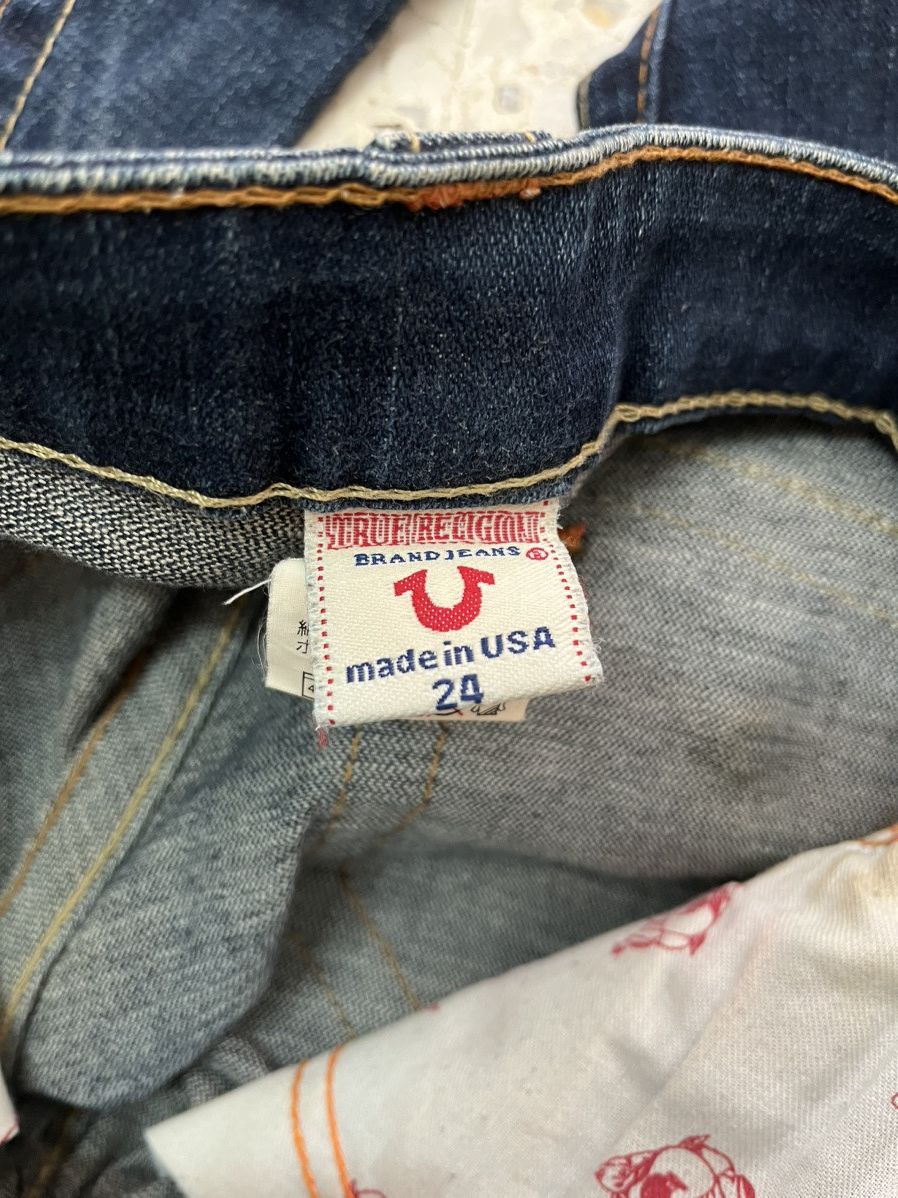 True Religion vintage boot cut true religion distressed denim Size 28" / US 6 / IT 42 - 5 Thumbnail