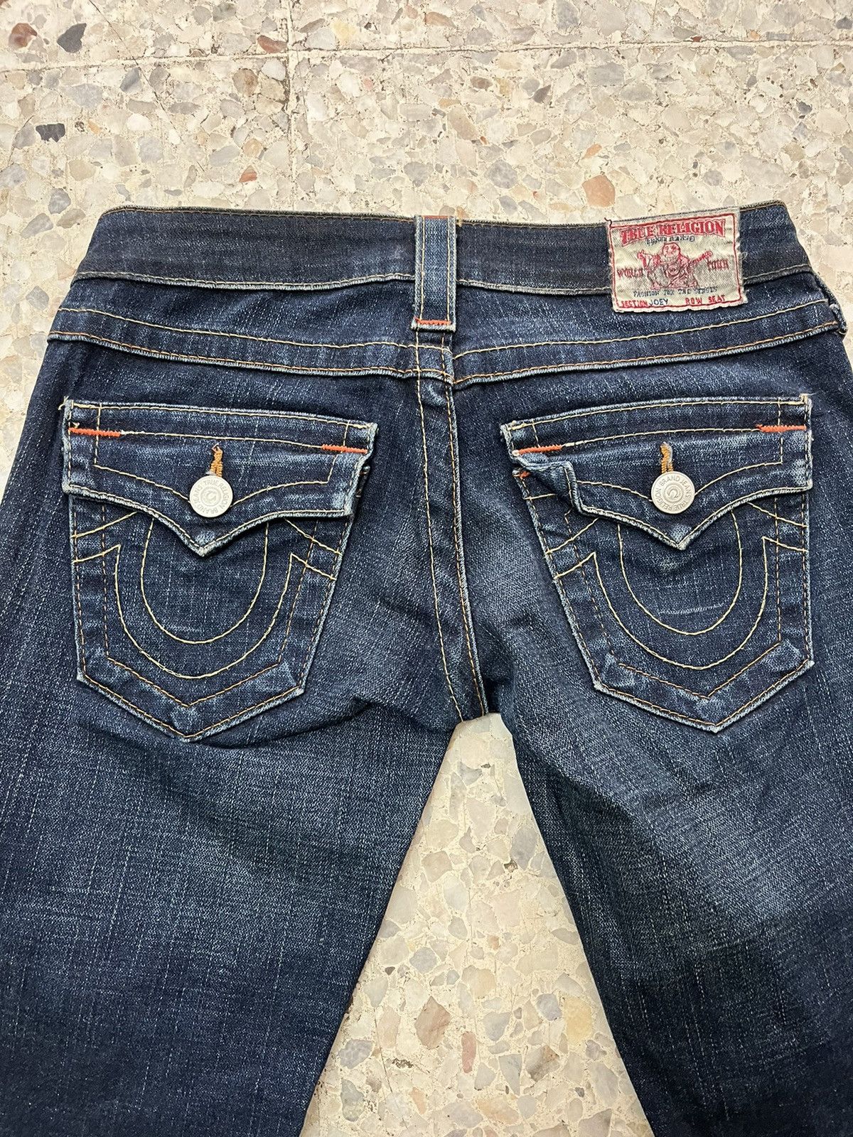 True Religion vintage boot cut true religion distressed denim Size 28" / US 6 / IT 42 - 4 Thumbnail