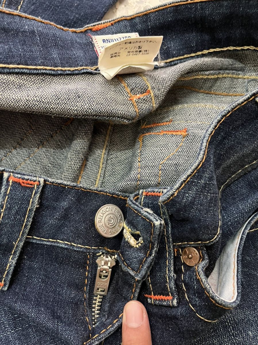 True Religion vintage boot cut true religion distressed denim Size 28" / US 6 / IT 42 - 8 Thumbnail