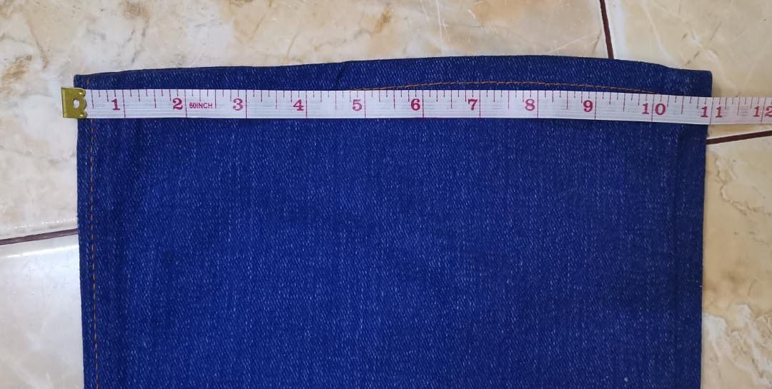 Japanese Brand Vintage bell bottom Jeans Six Star Japanese brand Size US 33 - 7 Thumbnail