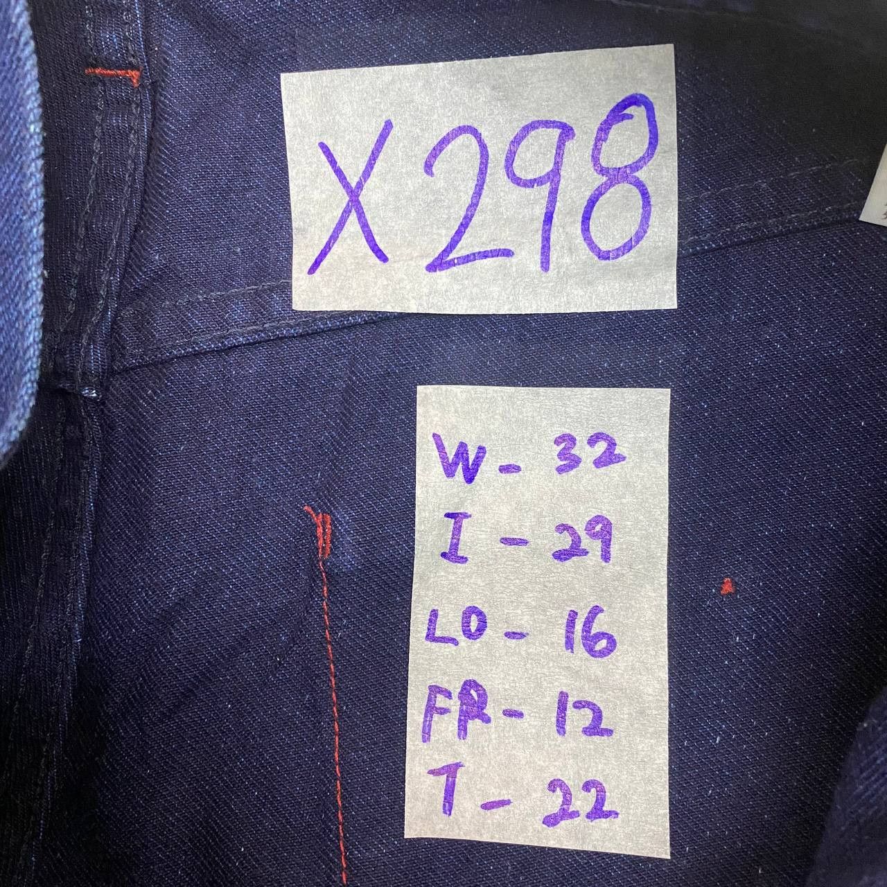 Japanese Brand × Karl Helmut X298 KARL HELMUT JAPAN SELVEDGE BAKER DENIM Size US 32 / EU 48 - 3 Thumbnail