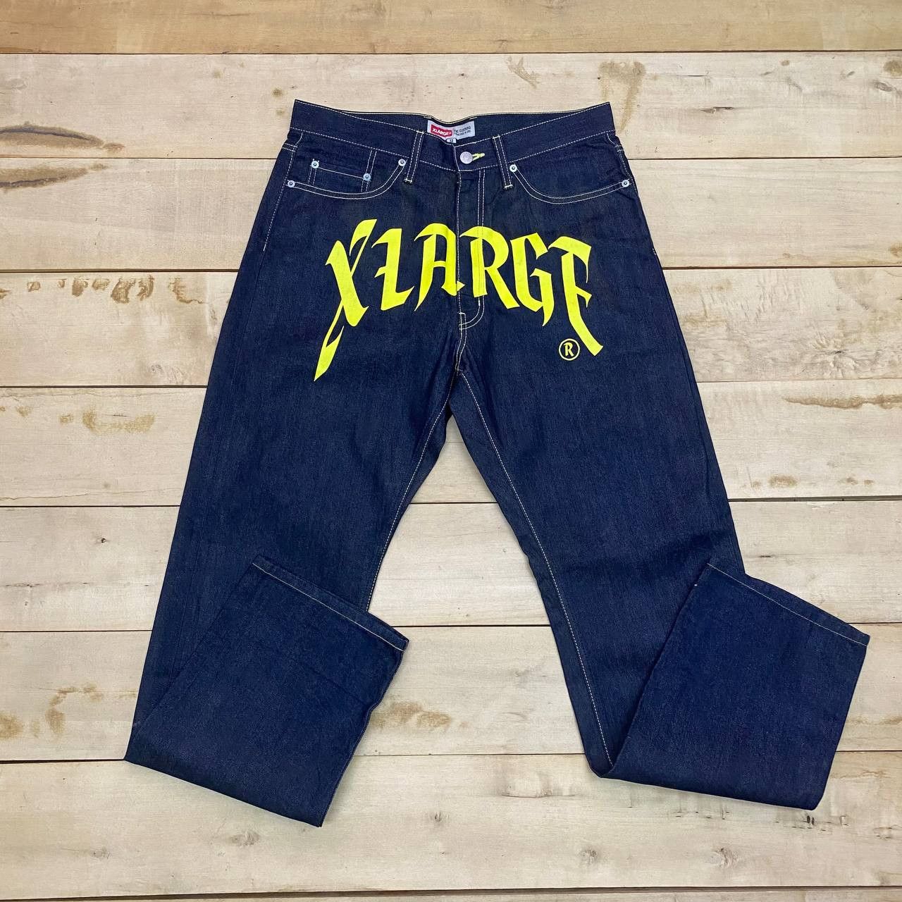 image of X Large x Xlarge X300 Japan Xlarge Crossover Sees All Selvedge Denim, Men's (Size 32)
