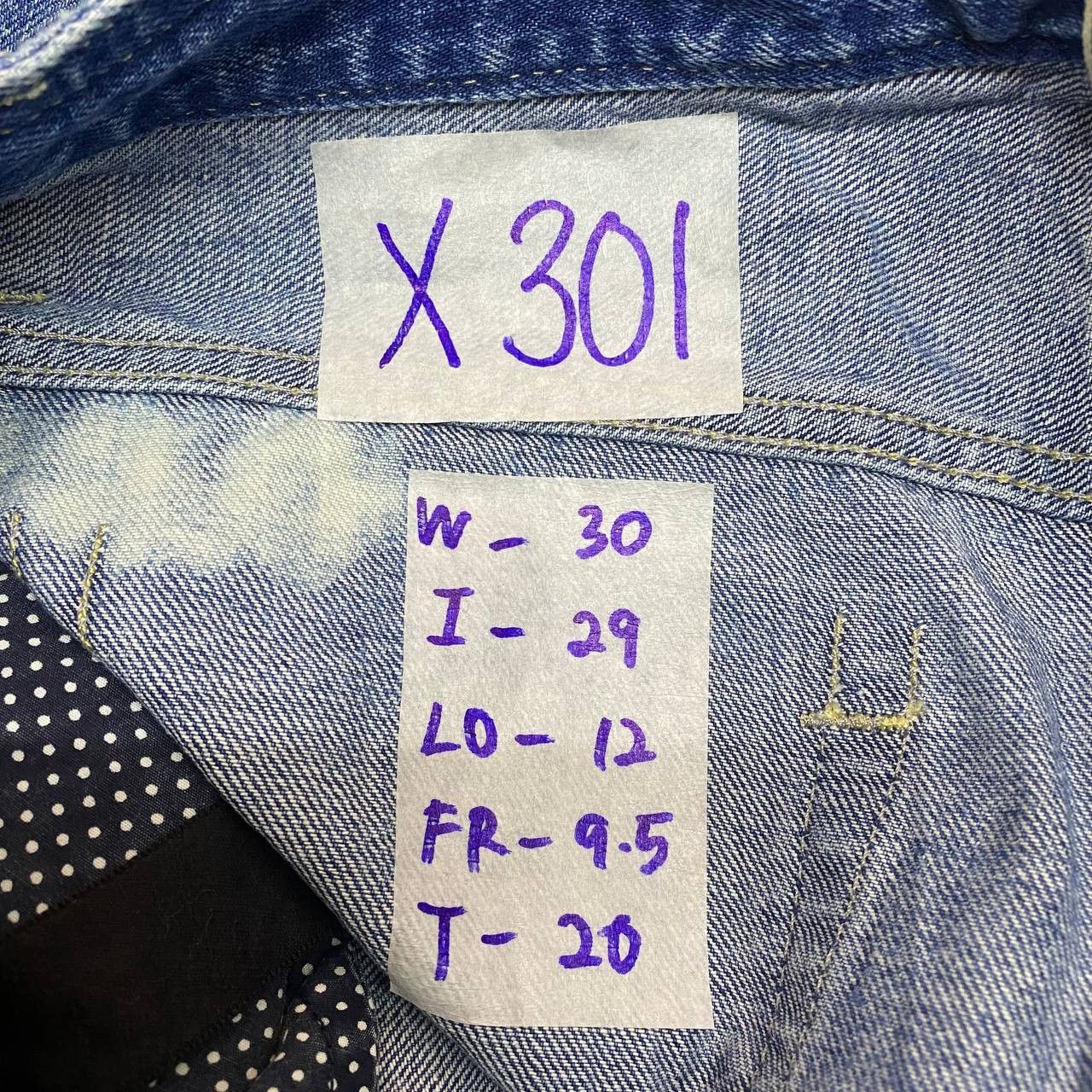 Maurizio Altieri x301 MAURIZIO MASSIMINO ITALY RIPPED SELVEDGE SKINNY DENIM Size 27" / US 4 / IT 40 - 10 Thumbnail