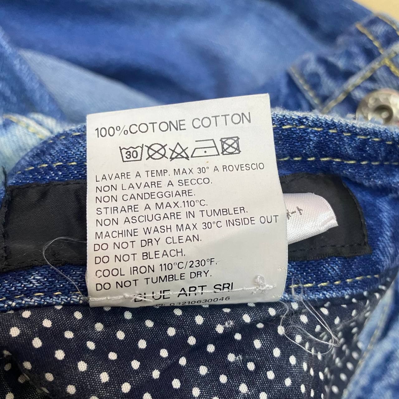Maurizio Altieri x301 MAURIZIO MASSIMINO ITALY RIPPED SELVEDGE SKINNY DENIM Size 27" / US 4 / IT 40 - 9 Thumbnail