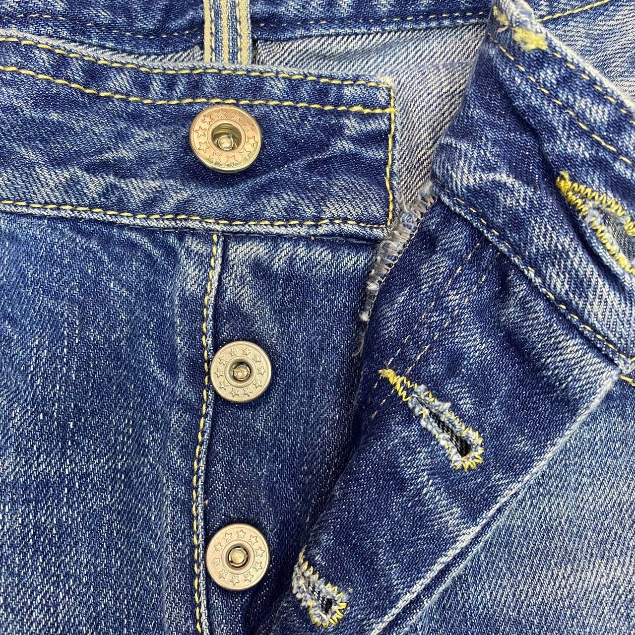 Maurizio Altieri x301 MAURIZIO MASSIMINO ITALY RIPPED SELVEDGE SKINNY DENIM Size 27" / US 4 / IT 40 - 5 Thumbnail