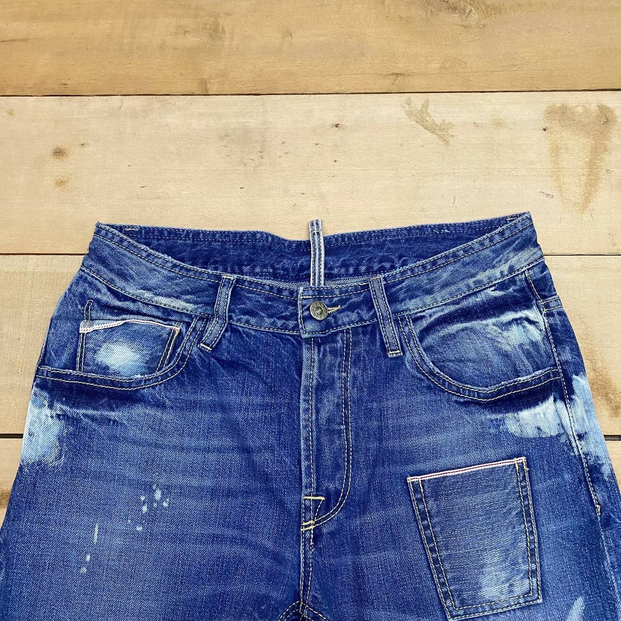 Maurizio Altieri x301 MAURIZIO MASSIMINO ITALY RIPPED SELVEDGE SKINNY DENIM Size 27" / US 4 / IT 40 - 4 Thumbnail