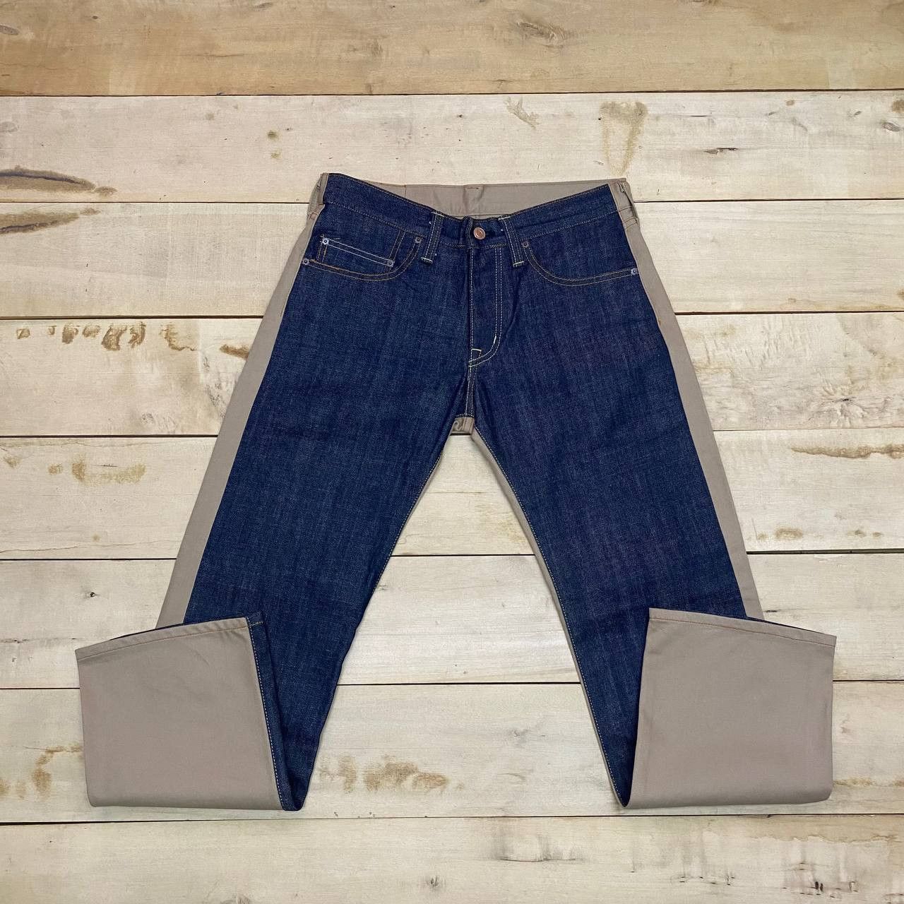 Japanese Brand × KOJIMA GENES X302 KOJIMA GENES JAPAN HYBRID DENIM Size US 30 / EU 46 - 1 Thumbnail
