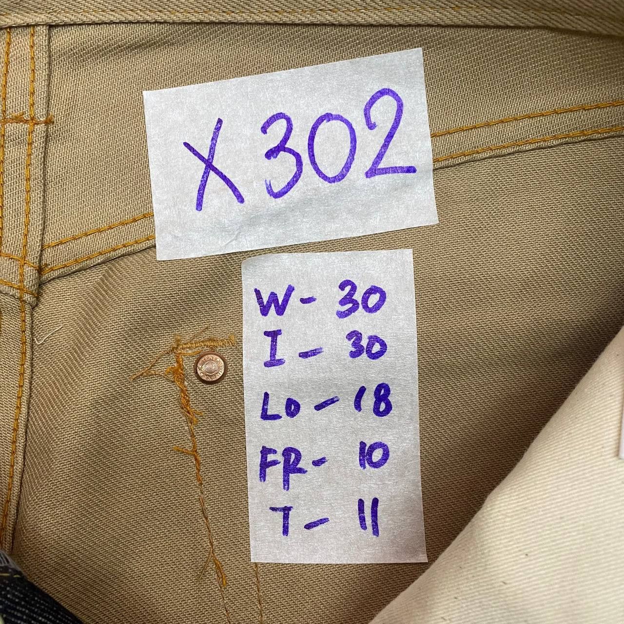 Japanese Brand × KOJIMA GENES X302 KOJIMA GENES JAPAN HYBRID DENIM Size US 30 / EU 46 - 8 Thumbnail