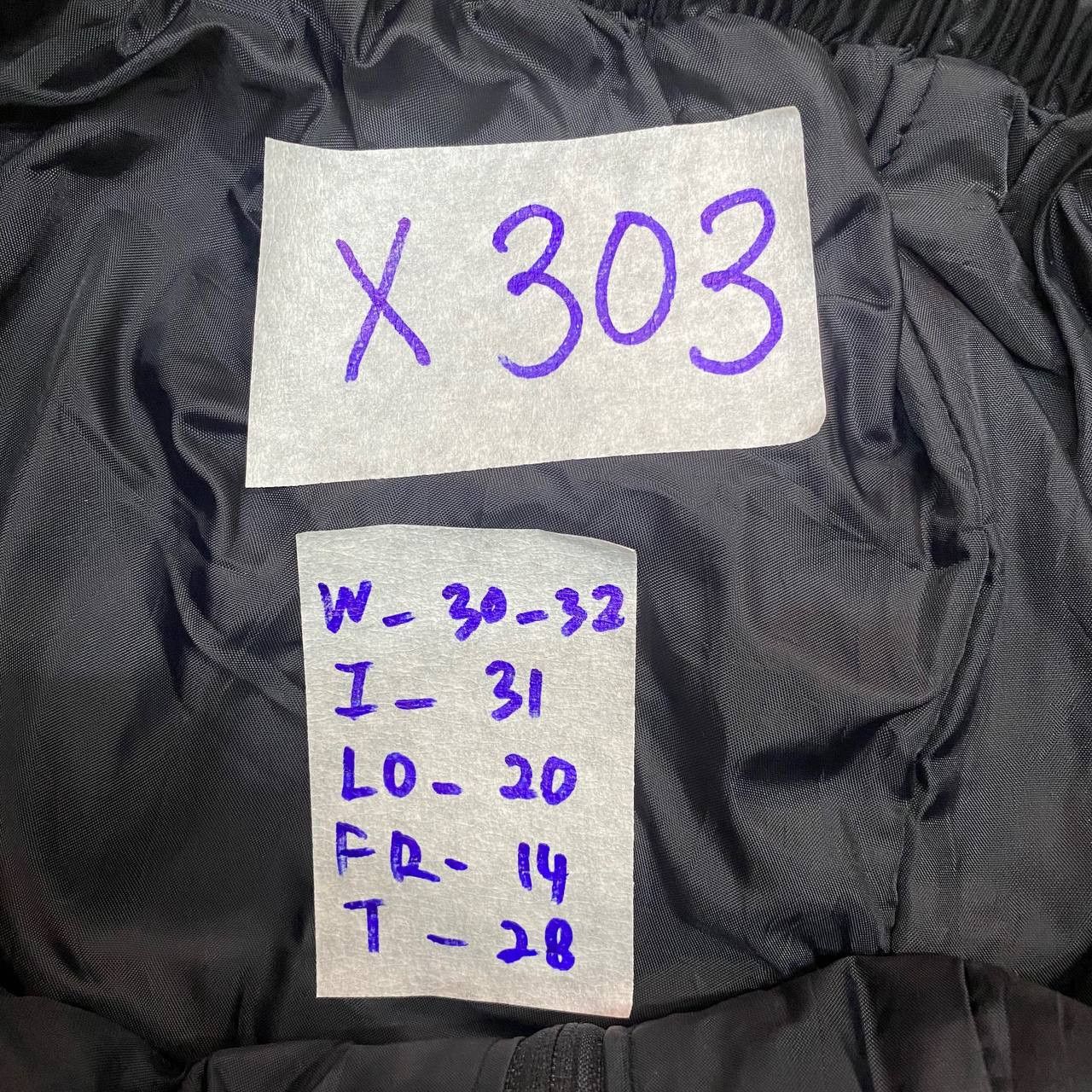 Japanese Brand X303 NANKAI MOTORCYCLE RACING RIDER BIKER PANTS Size US 30 / EU 46 - 3 Thumbnail