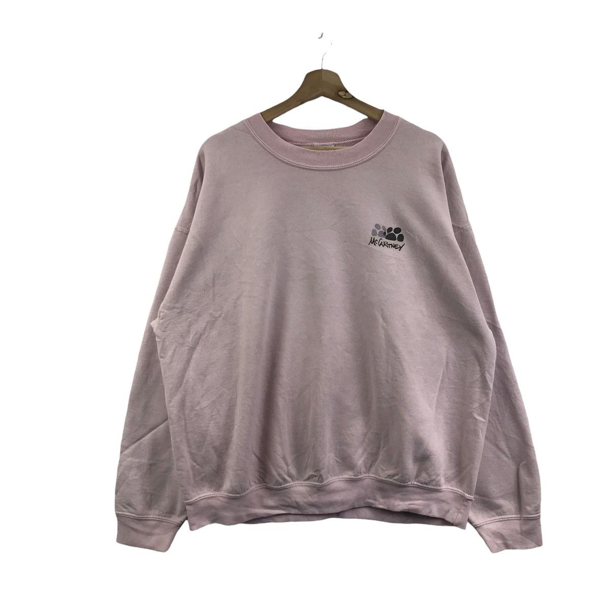 Vintage MC CARTNEY Pink Sweatshirt Size US XL / EU 56 / 4 - 3 Thumbnail