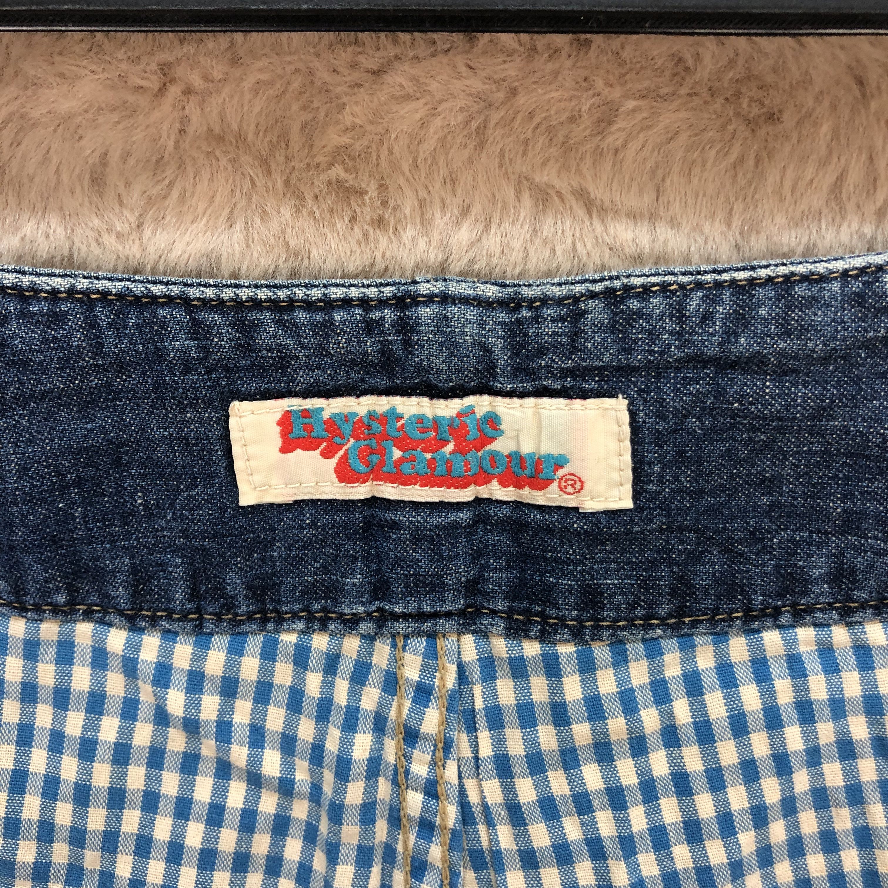 Hysteric Glamour HYSTERIC GLAMOUR JEANS MINI SKIRTS #5651-201 Size 28" / US 6 / IT 42 - 7 Thumbnail