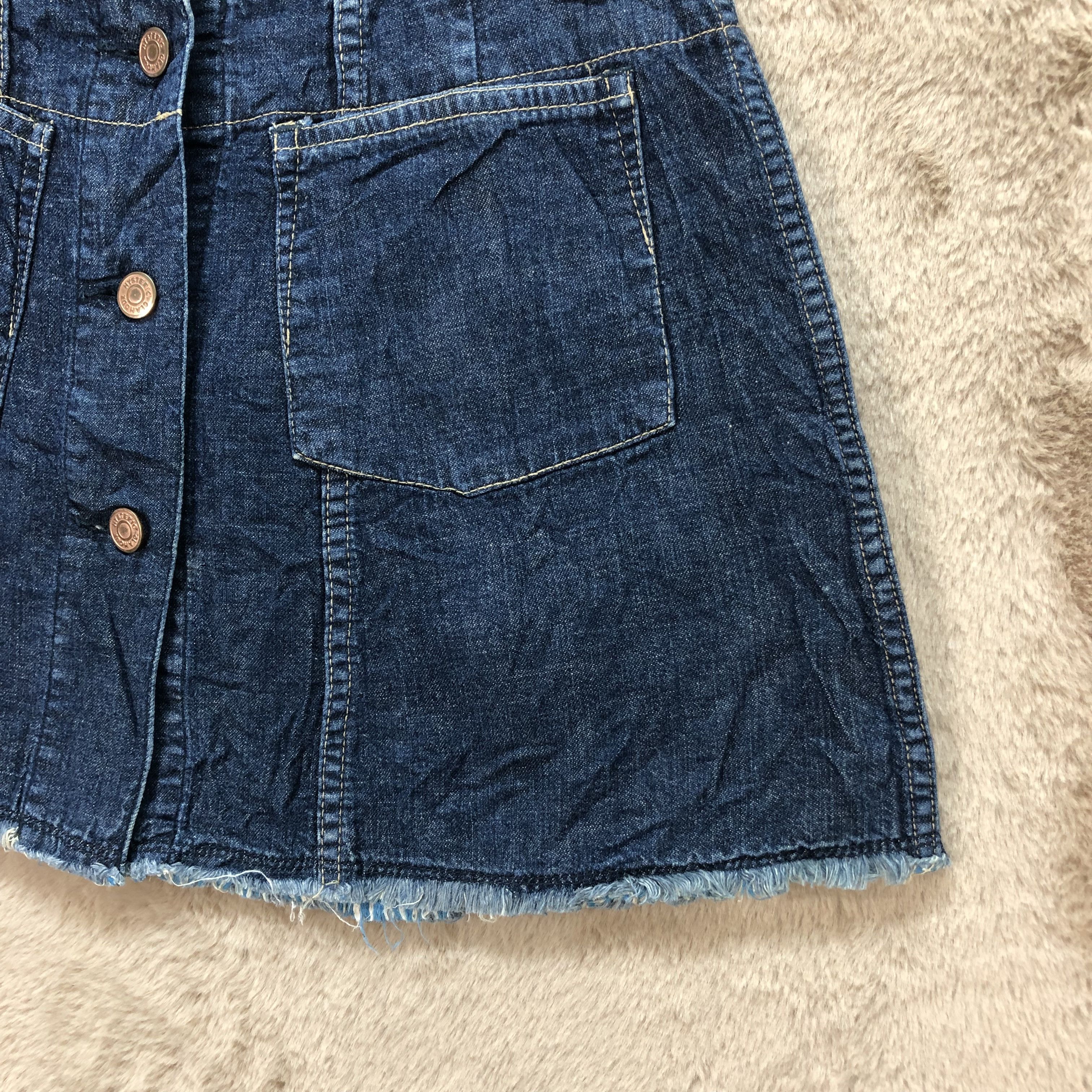 Hysteric Glamour HYSTERIC GLAMOUR JEANS MINI SKIRTS #5651-201 Size 28" / US 6 / IT 42 - 5 Thumbnail