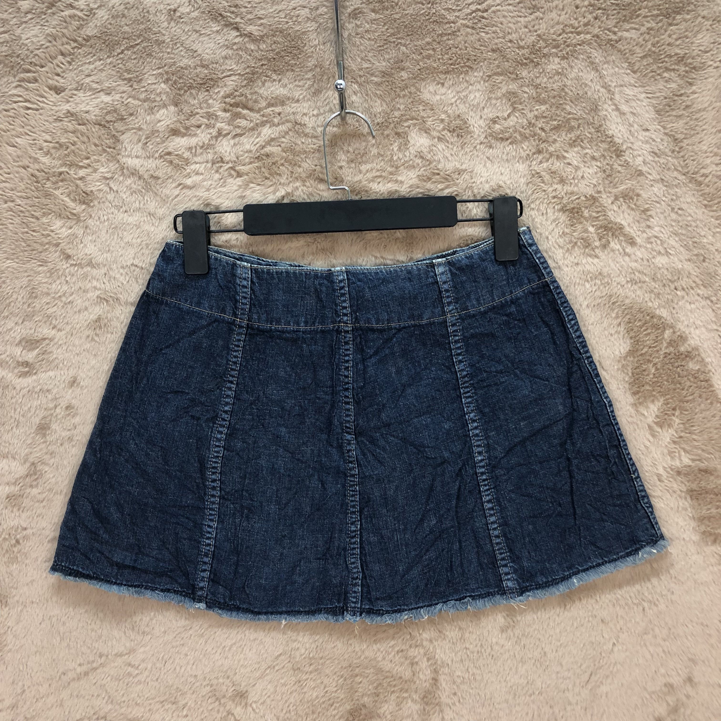 Hysteric Glamour HYSTERIC GLAMOUR JEANS MINI SKIRTS #5651-201 Size 28" / US 6 / IT 42 - 11 Thumbnail