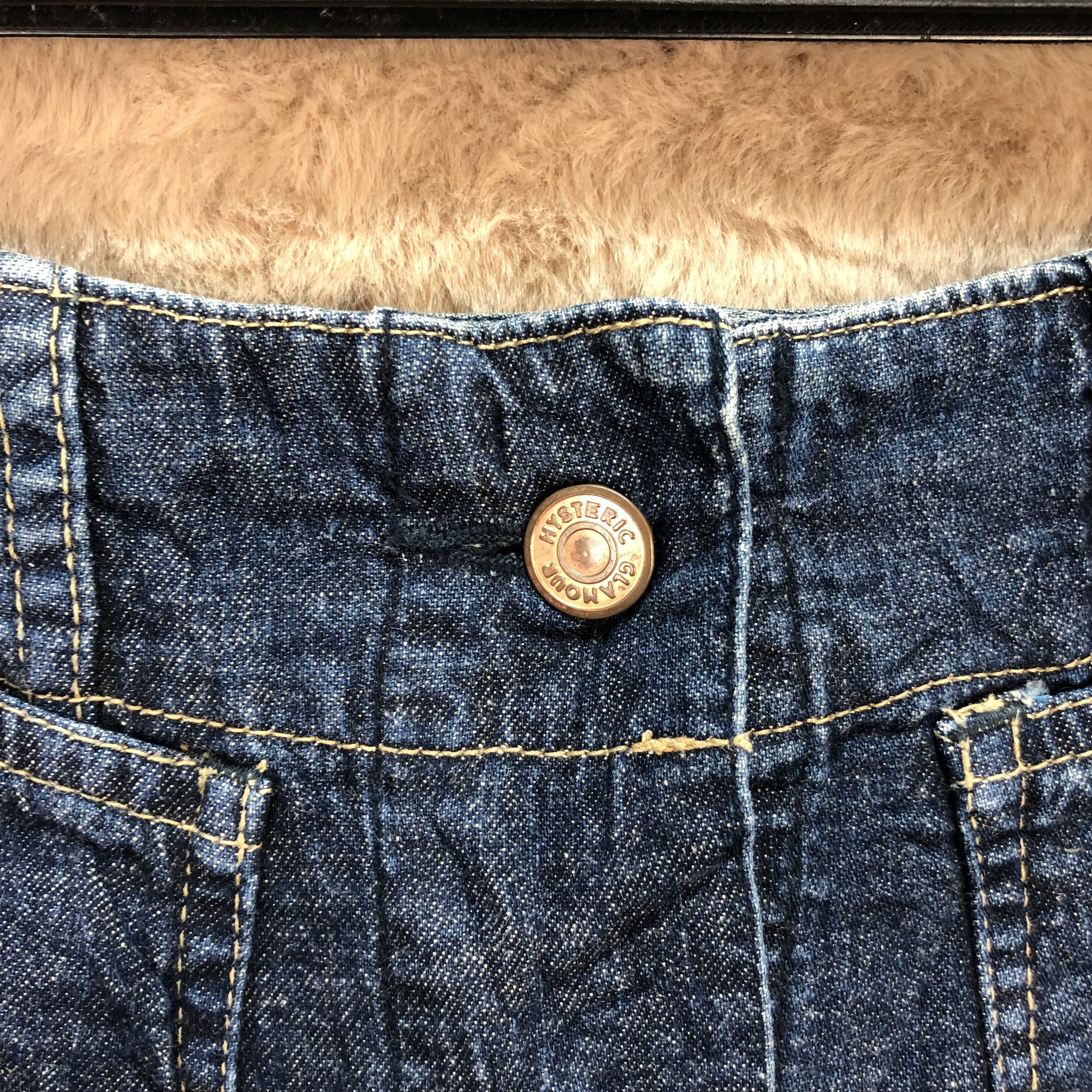 Hysteric Glamour HYSTERIC GLAMOUR JEANS MINI SKIRTS #5651-201 Size 28" / US 6 / IT 42 - 3 Thumbnail